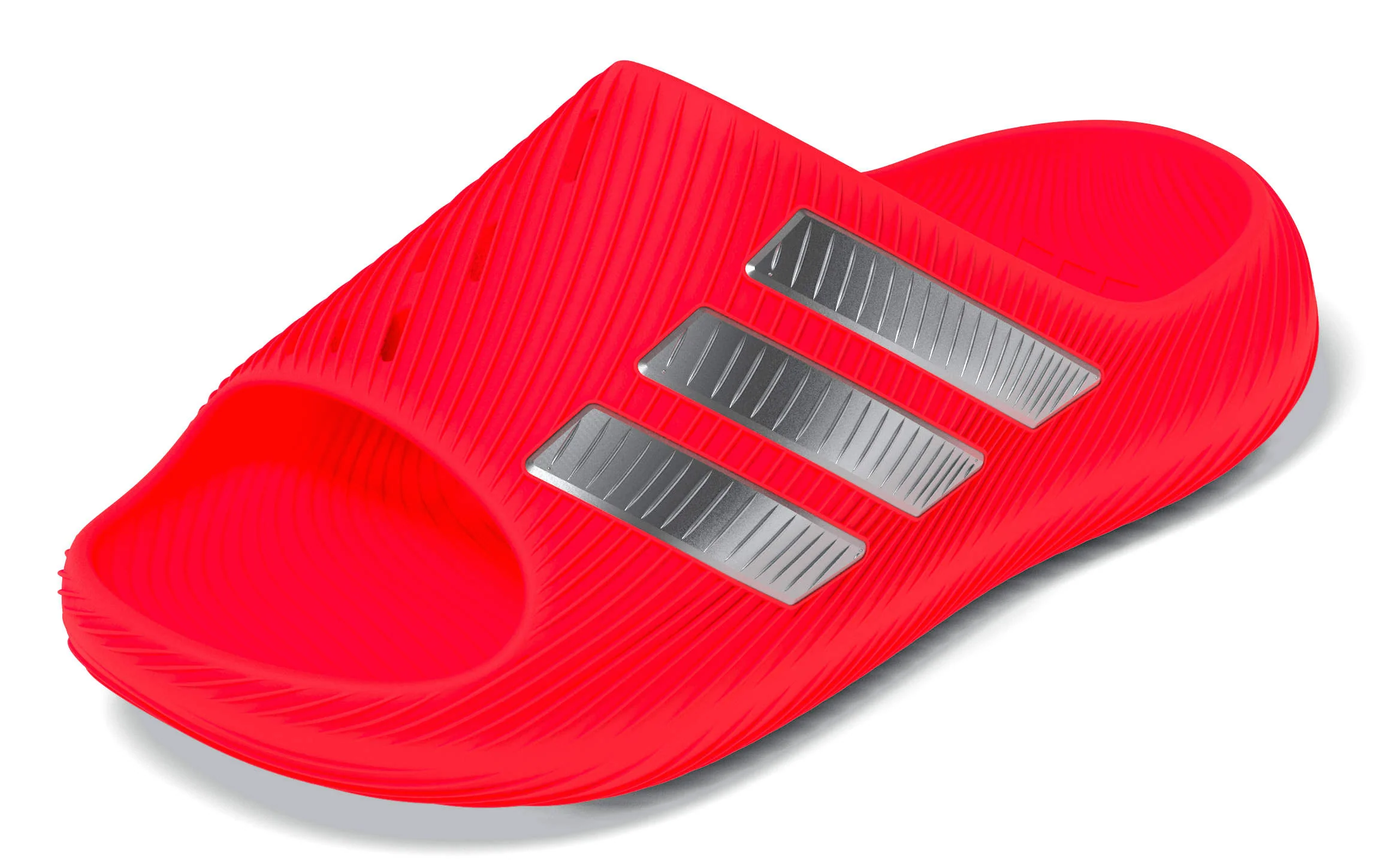 Adidas PURECHILL SLIDE LUCRED/MSILVE/MSILVE Style: KI0058 - Image 19