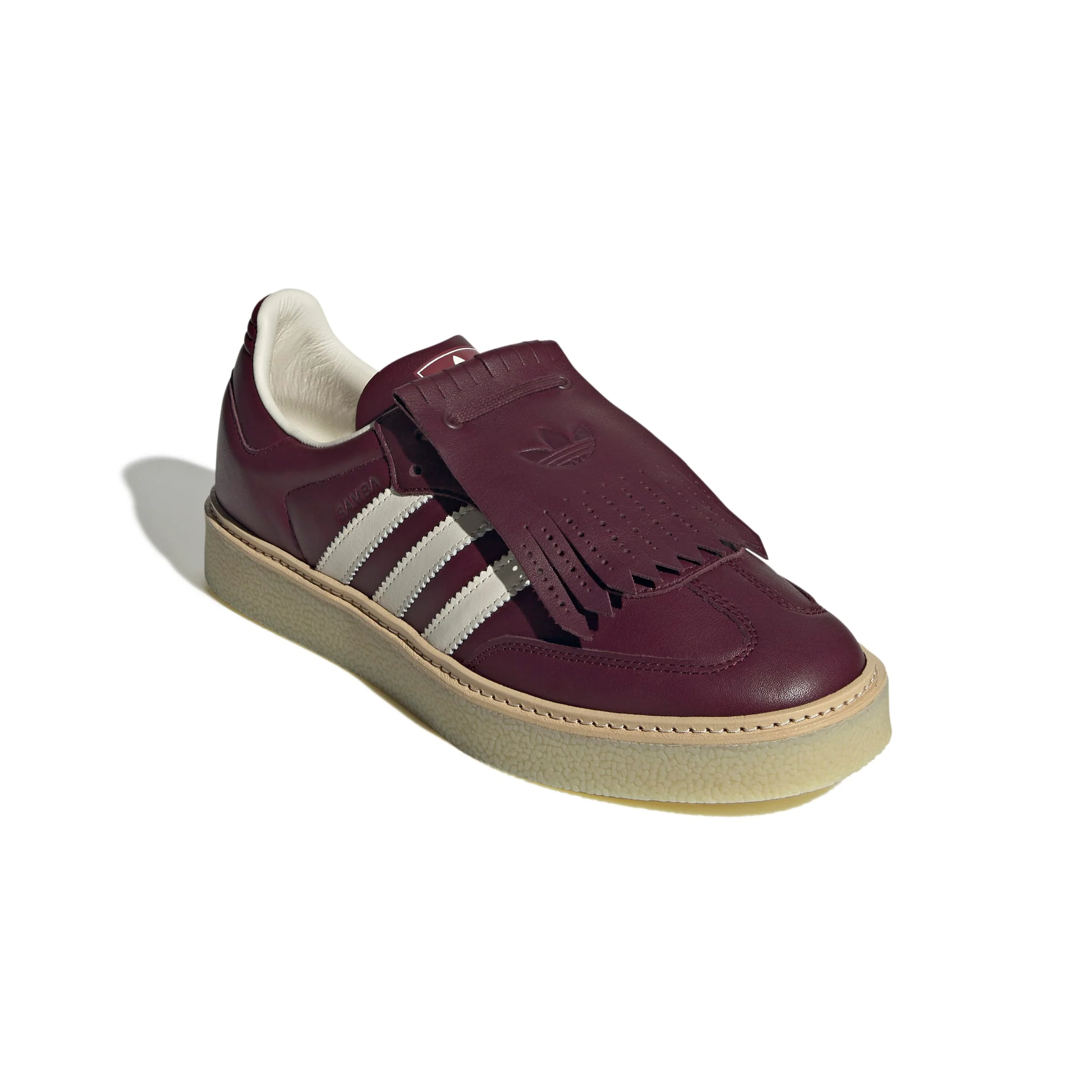 ADIDAS SAMBA LUX MAROON/OWHITE/NOBMAR JR0903 - Image 2
