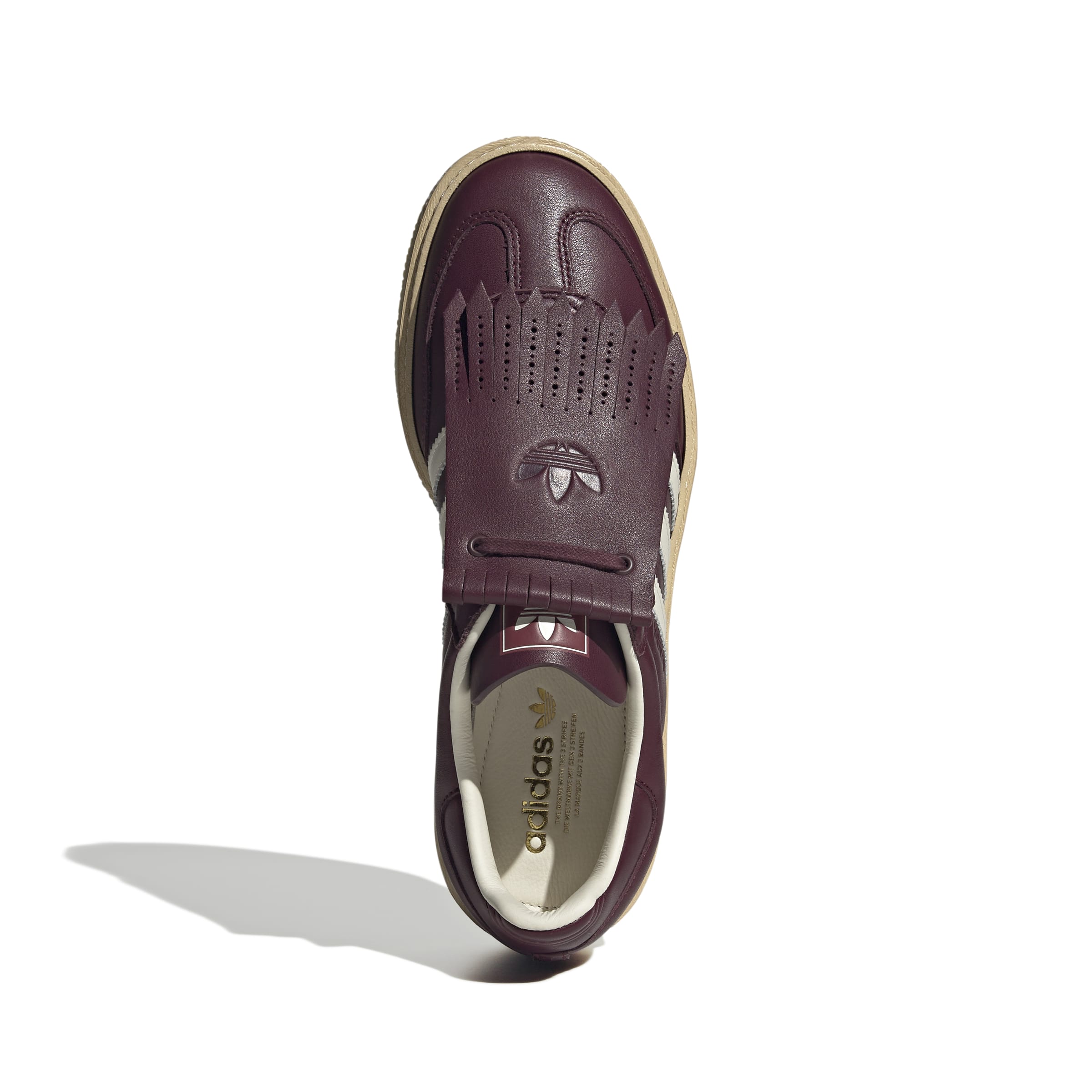 ADIDAS SAMBA LUX MAROON/OWHITE/NOBMAR JR0903 - Image 3