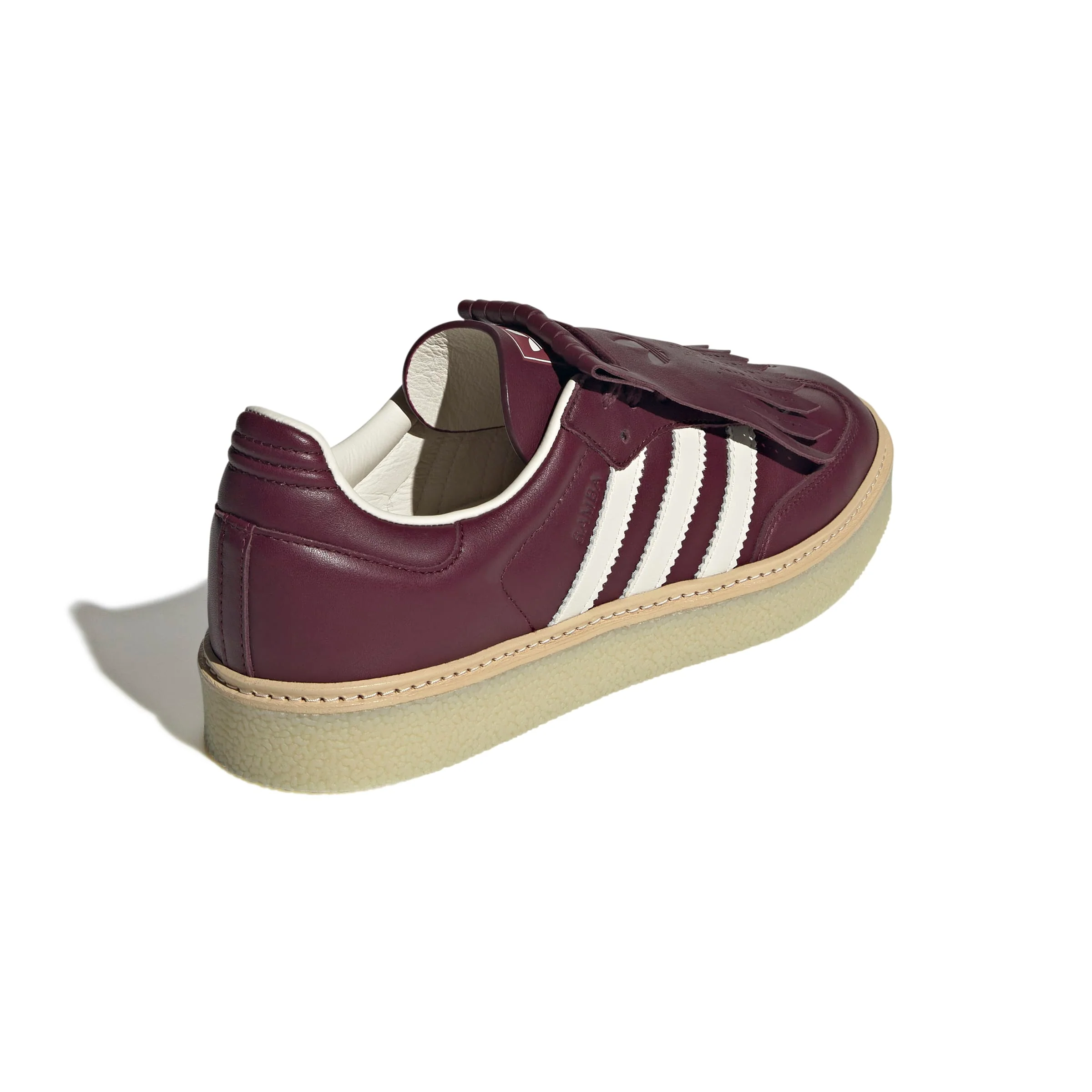 ADIDAS SAMBA LUX MAROON/OWHITE/NOBMAR JR0903 - Image 6