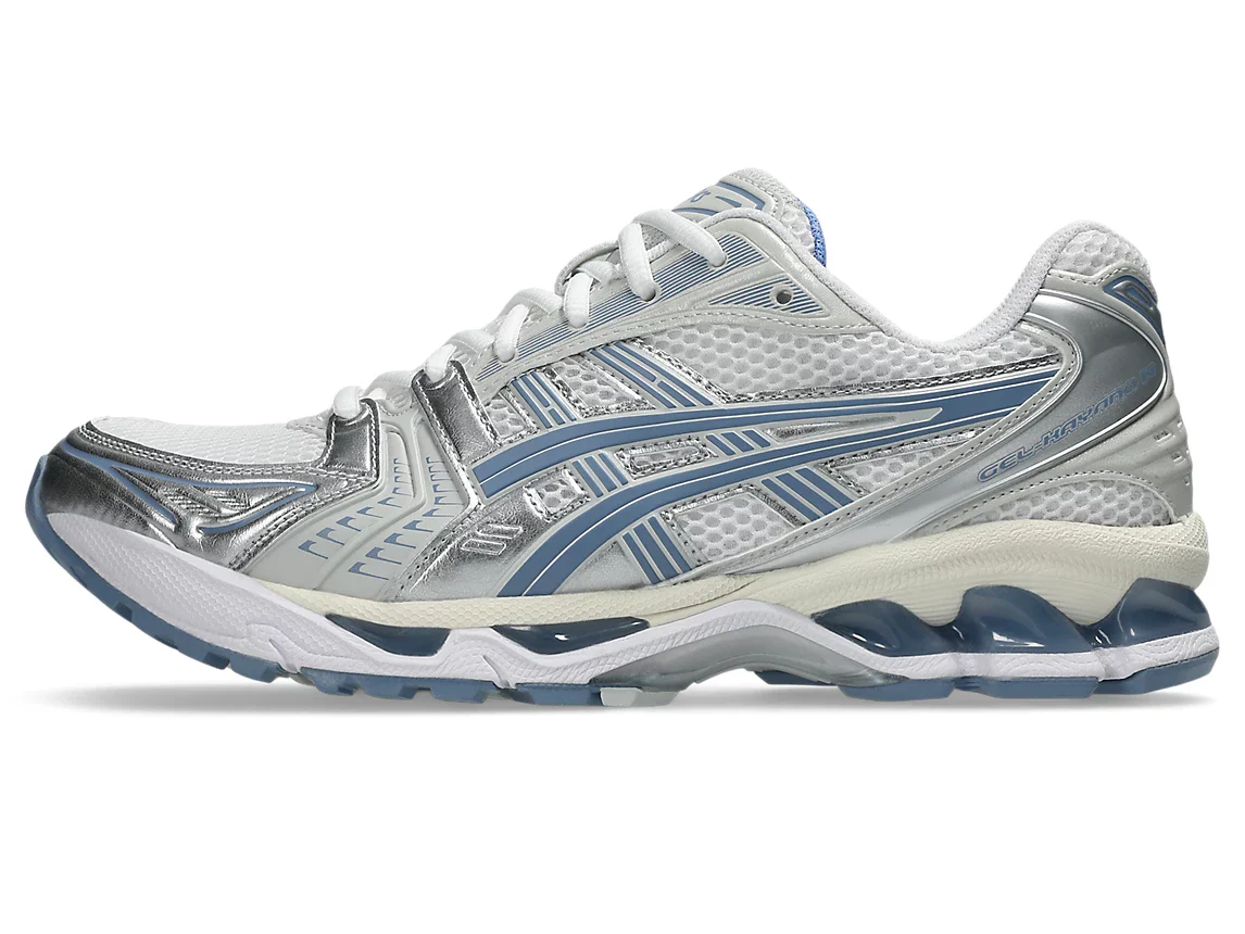 ASICS GEL-KAYANO 14 White/Light Navy 1203A537-115 - Image 6