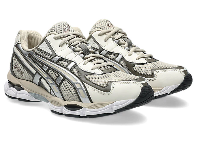 ASICS GEL-NYC 2055 Feather Grey/Sepia Brown 1203A542-025 - Image 2