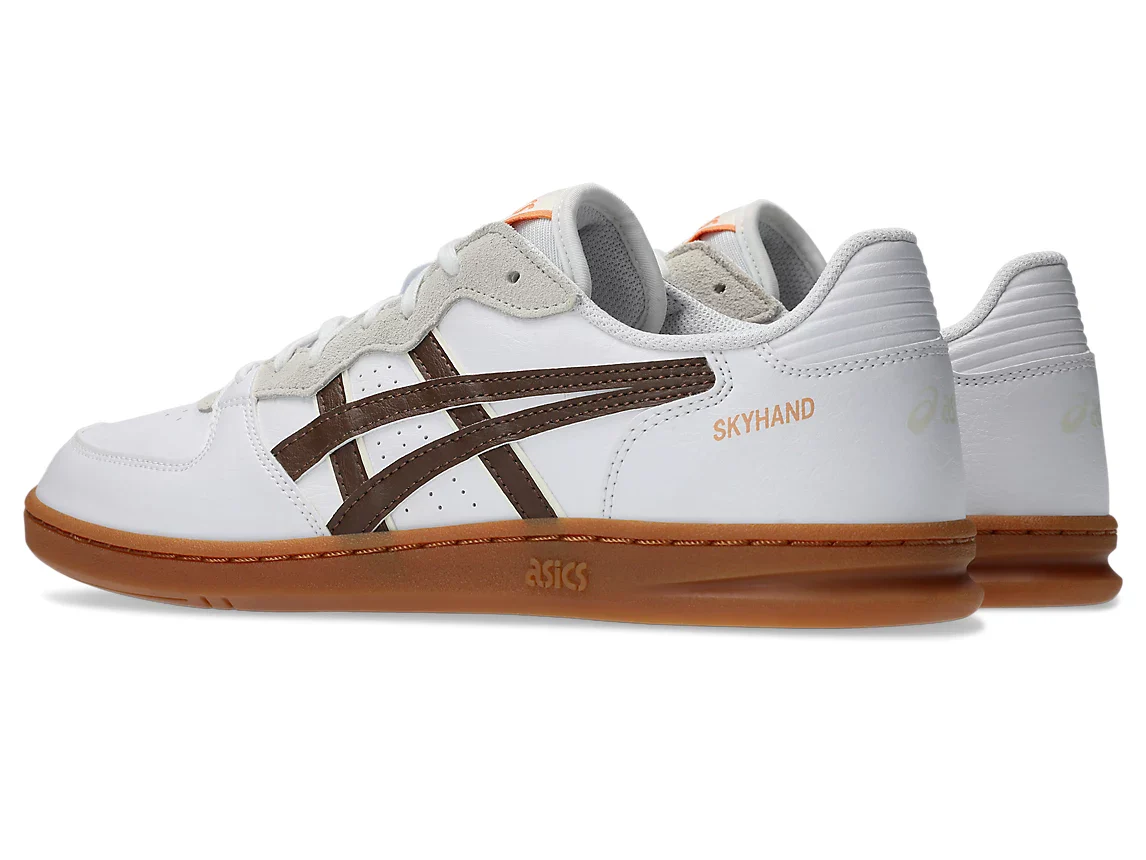 ASICS SKYHAND OG White/Mahogany 1203A451-108 - Image 4