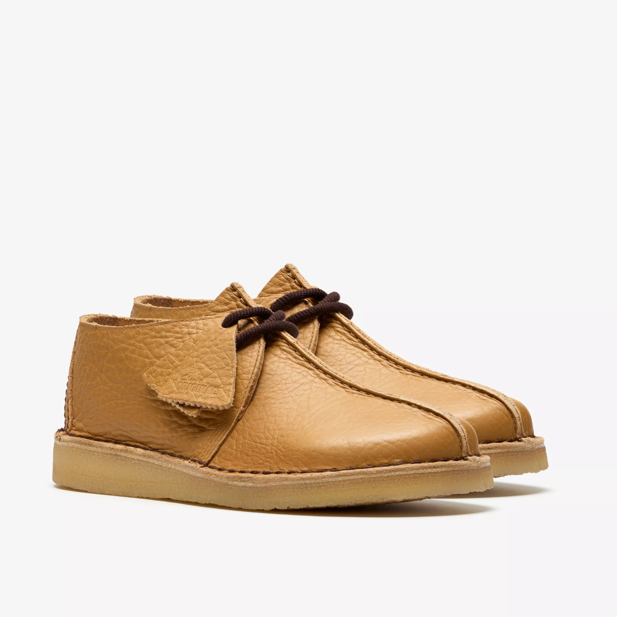 CLARK Desert Trek Curry Leather 26182780 - Image 3