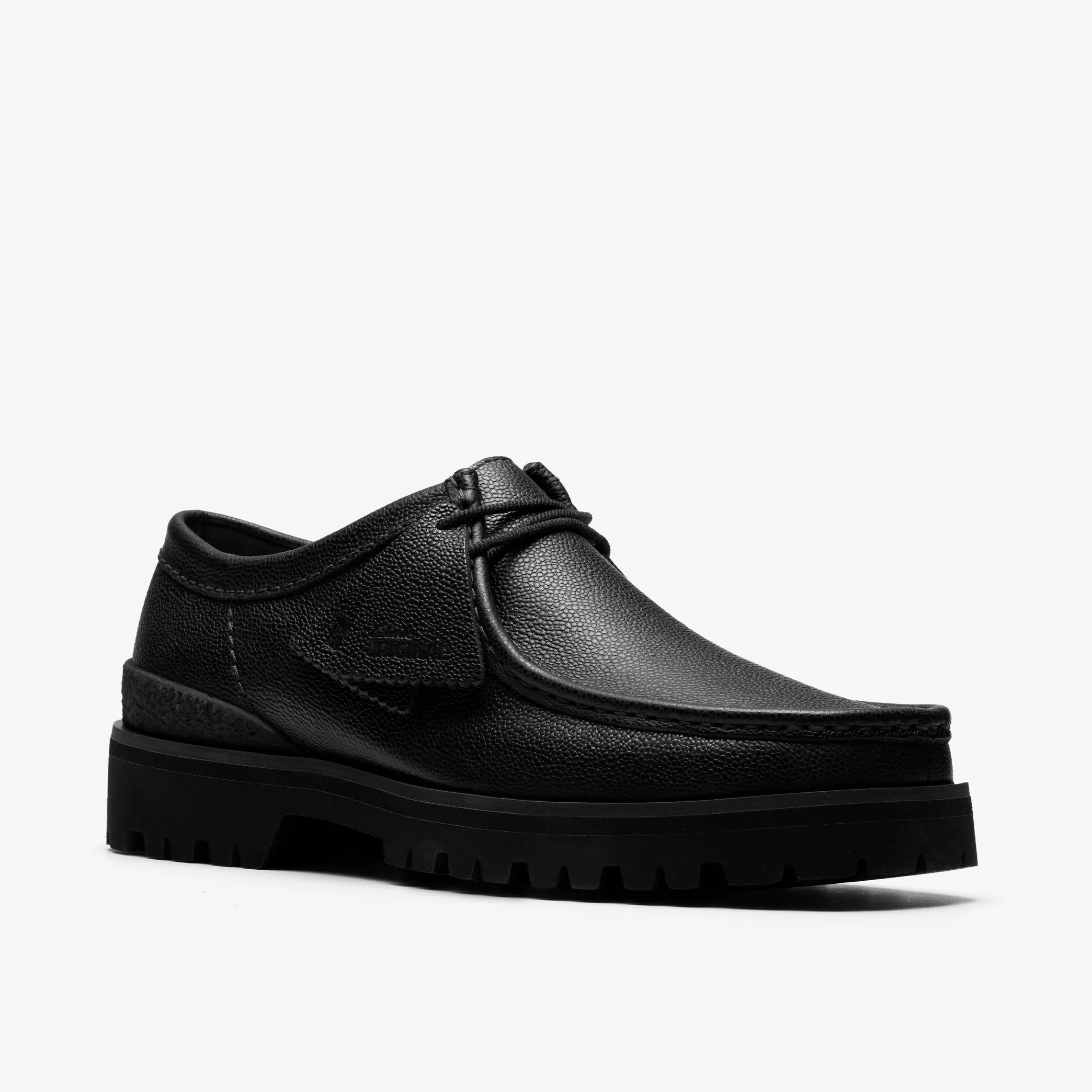 CLARKS Walla Yukoner Black Scotch Grain 26183313 - Image 6