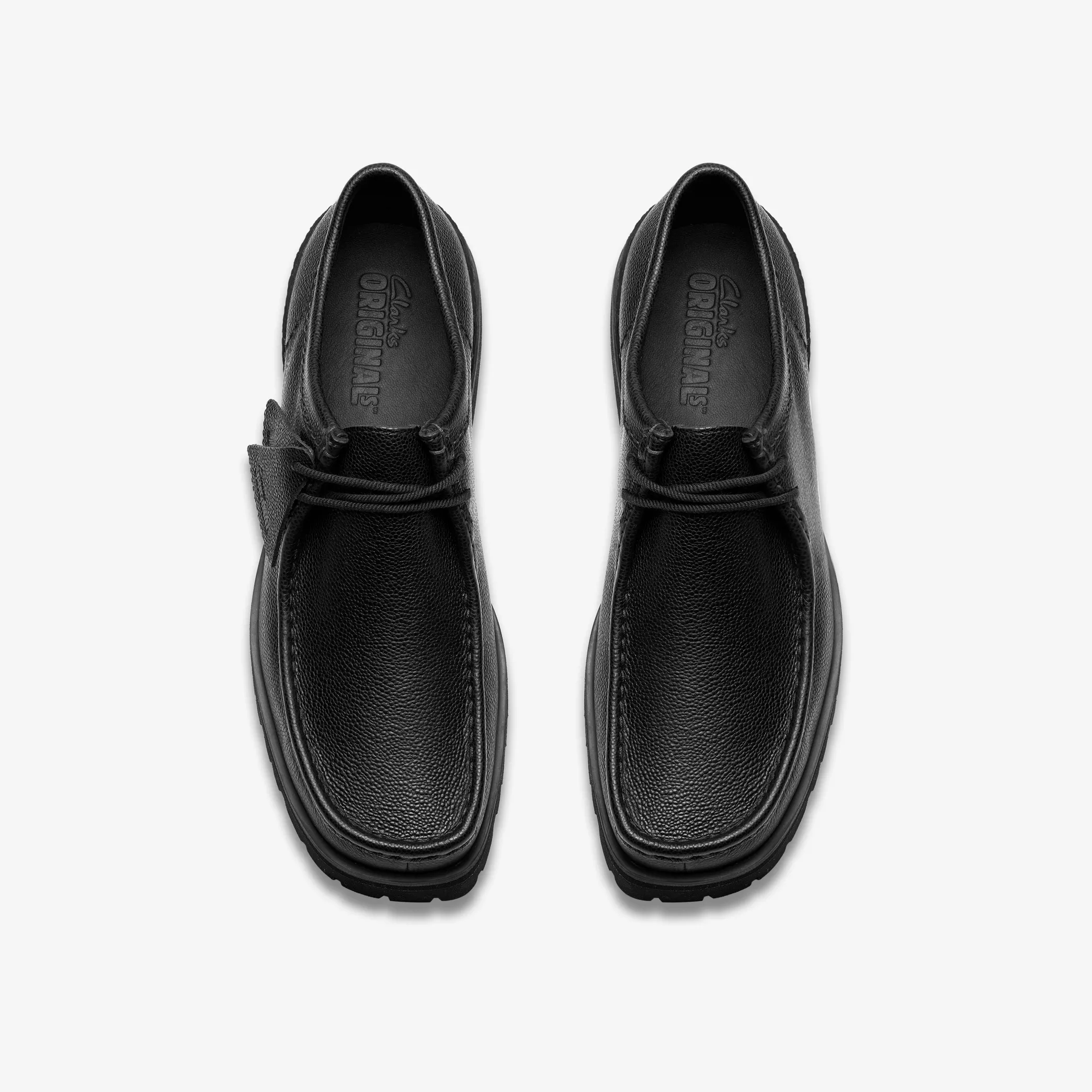 CLARKS Walla Yukoner Black Scotch Grain 26183313 - Image 7