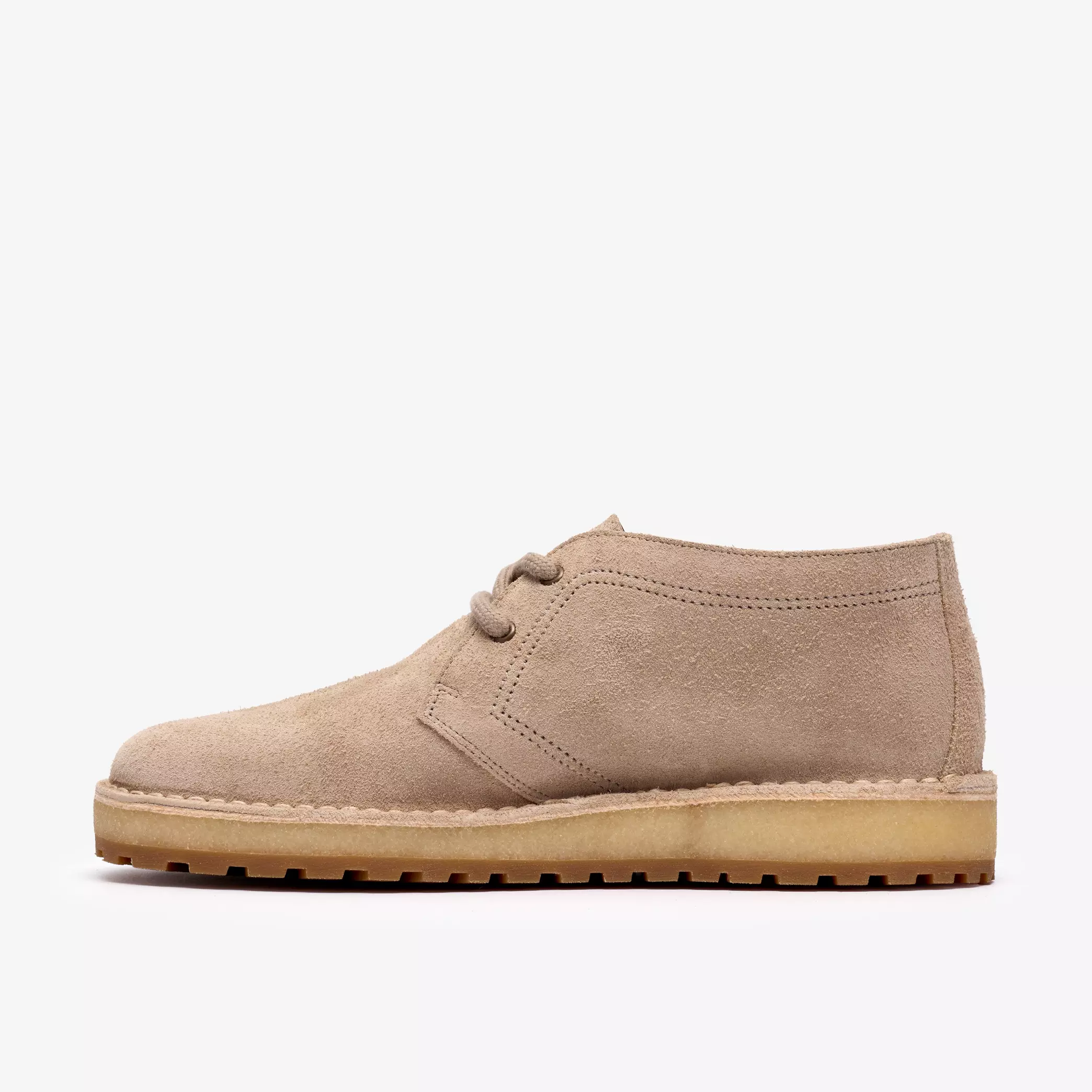 Clarks Desert Hunter Mens Shoes Color: Sand Suede Style: 26185680 - Image 5