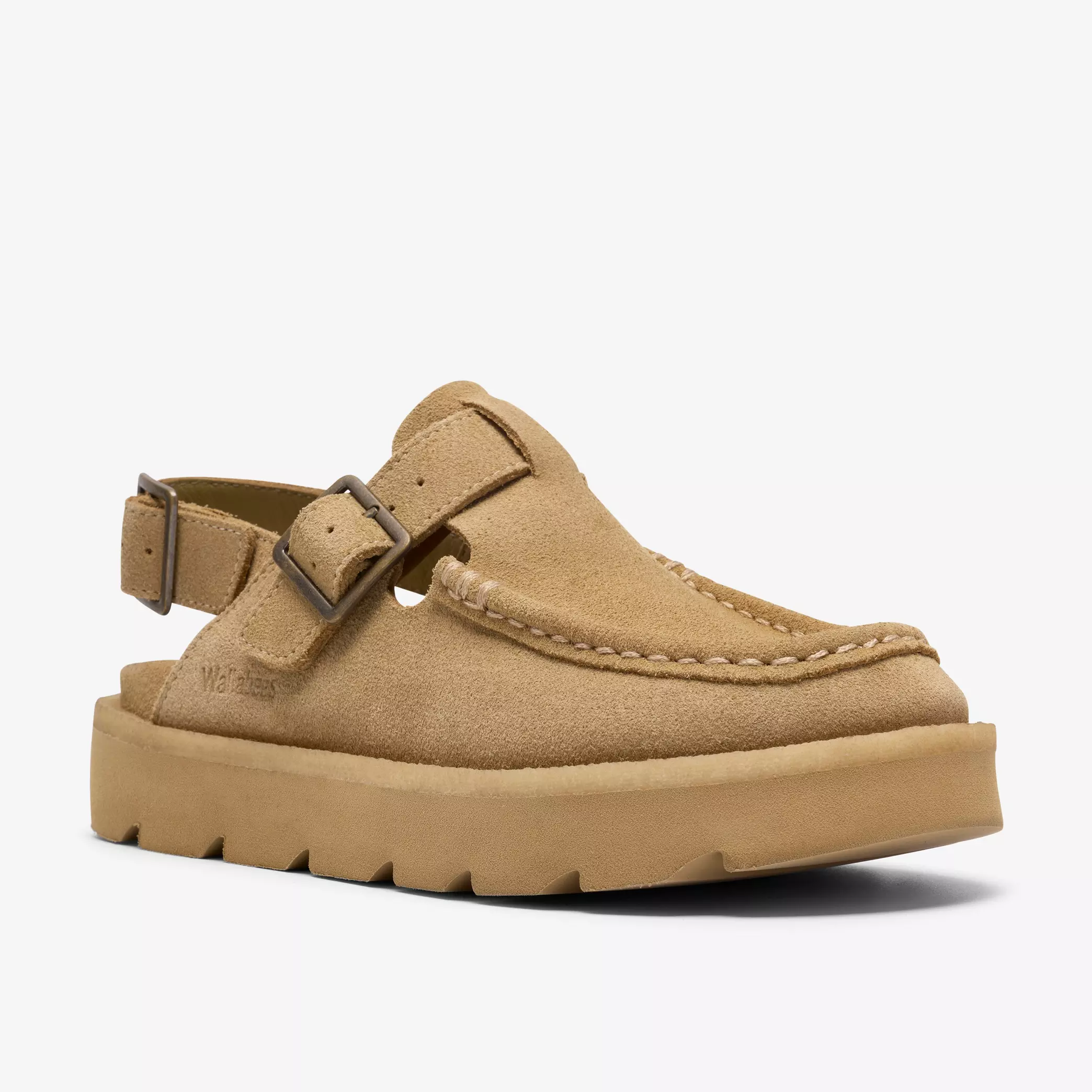 Clarks Meare Easy Mens Shoes Color: Maple Suede Style: 26185710 - Image 2