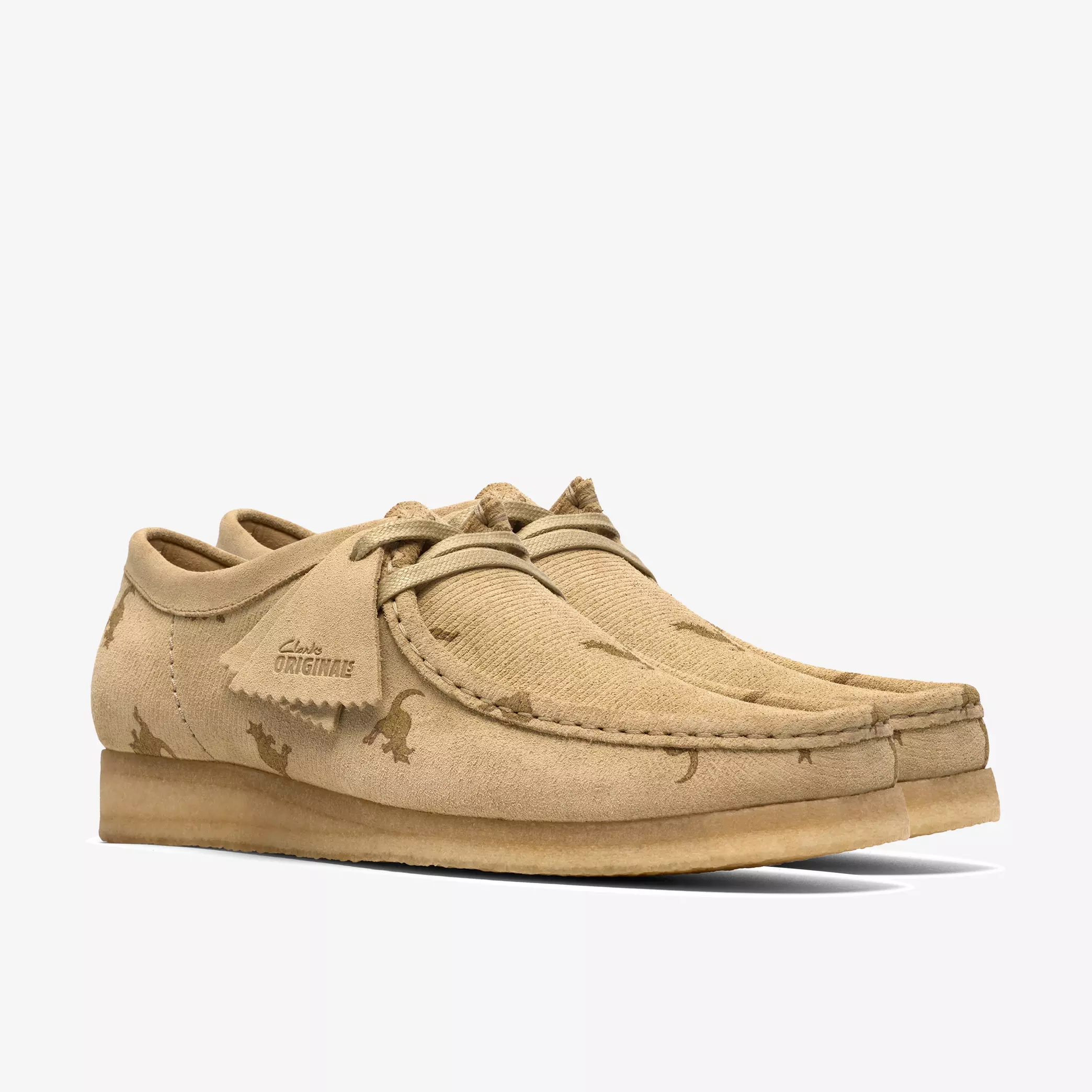 Clarks Wallabee Maple Combination Print Style: 26185557 - Image 2