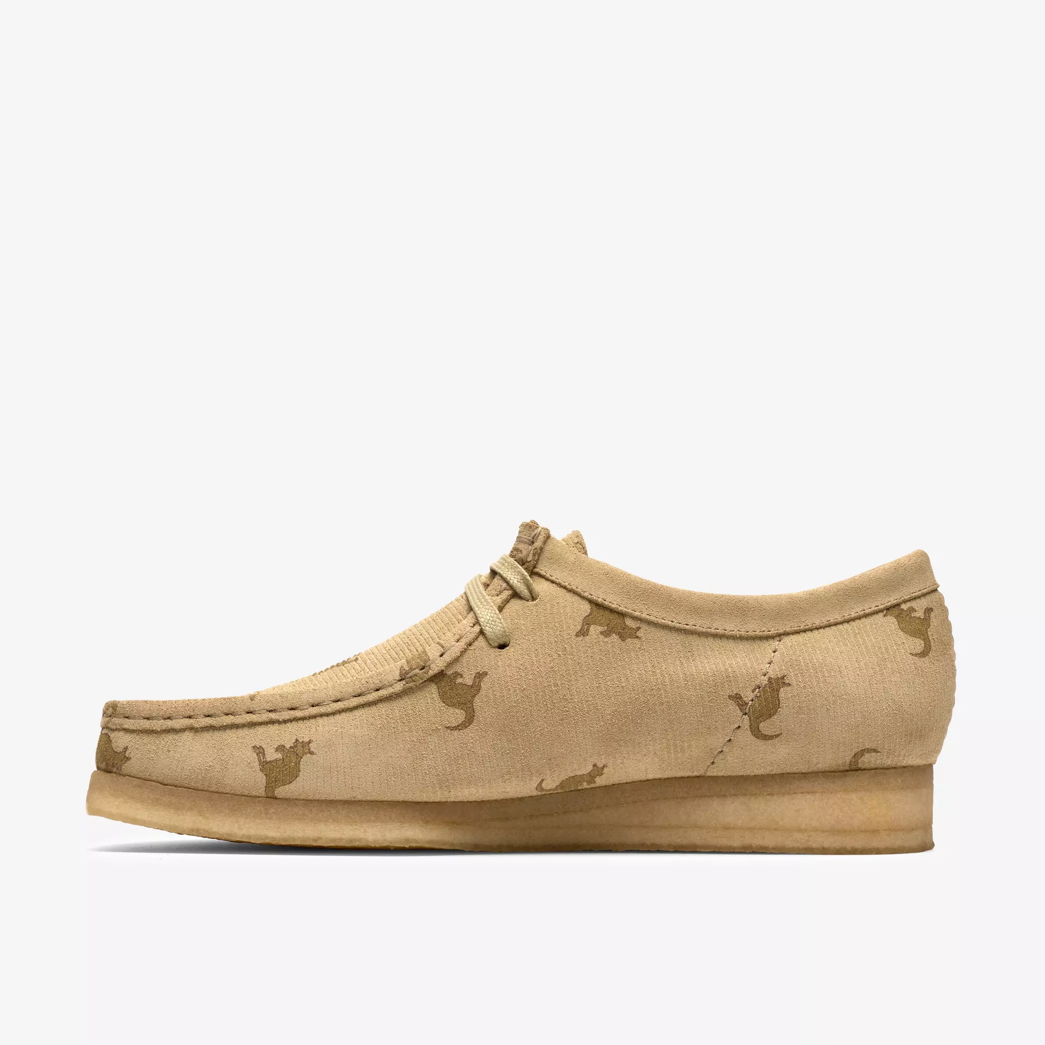 Clarks Wallabee Maple Combination Print Style: 26185557 - Image 4