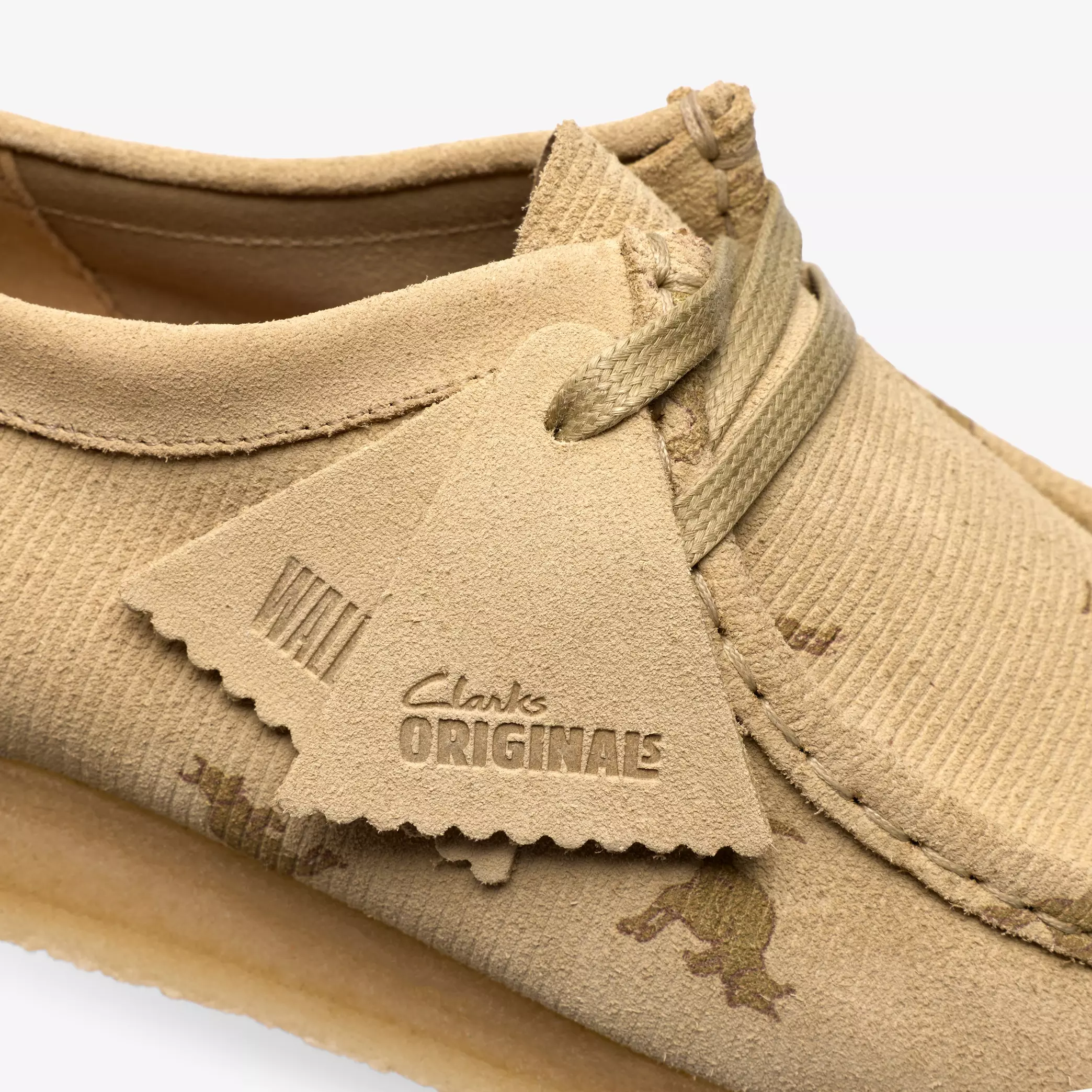 Clarks Wallabee Maple Combination Print Style: 26185557 - Image 6