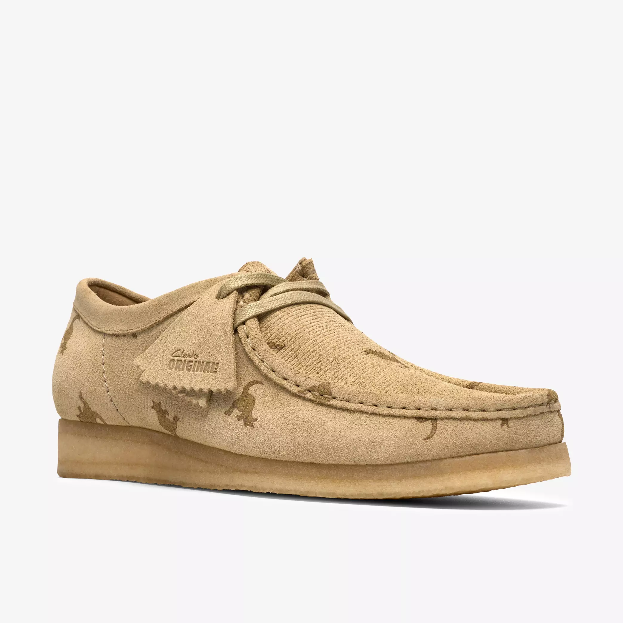 Clarks Wallabee Maple Combination Print Style: 26185557 - Image 7