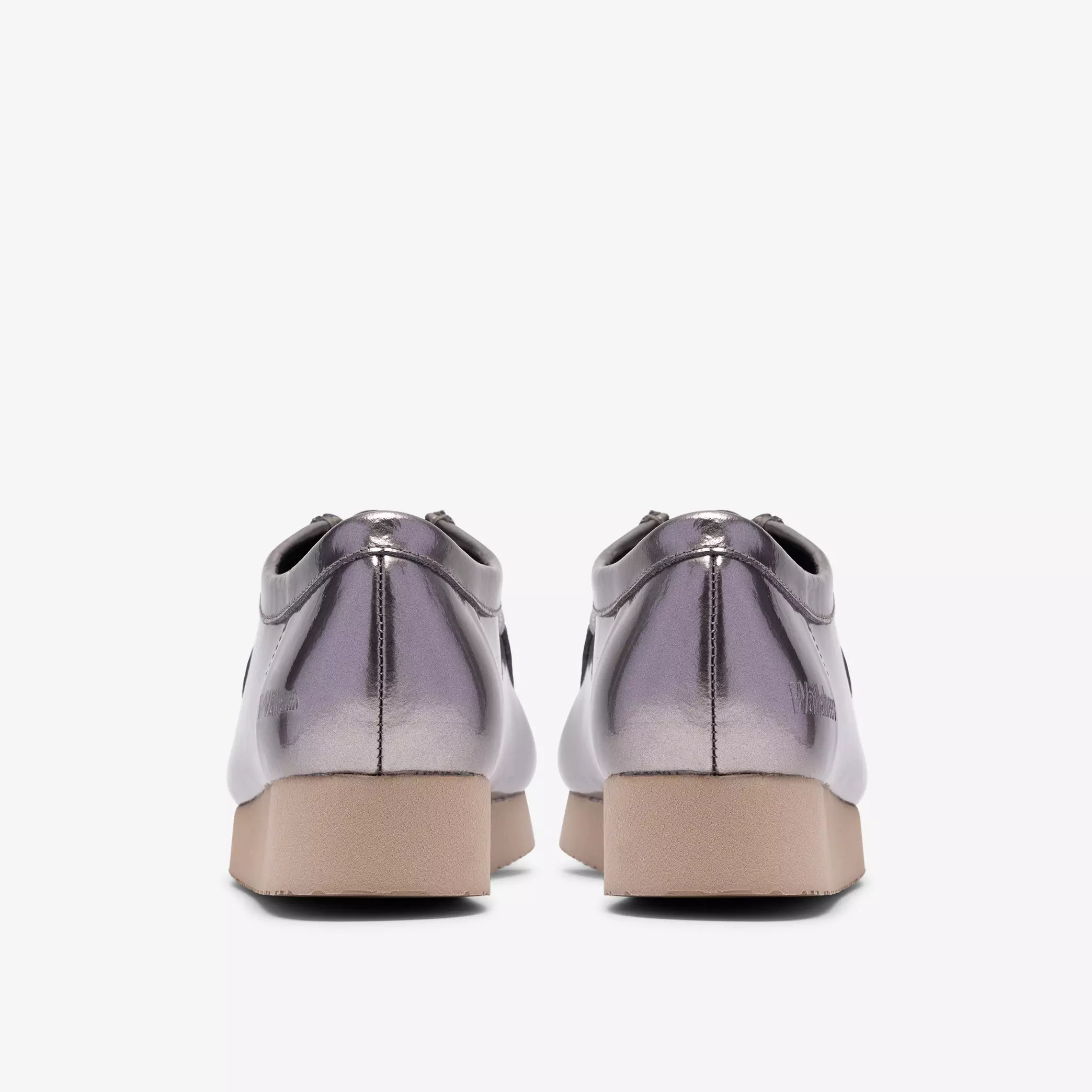 Clarks Wallabee WOMAN Silver Patent Style: 26186506 - Image 8