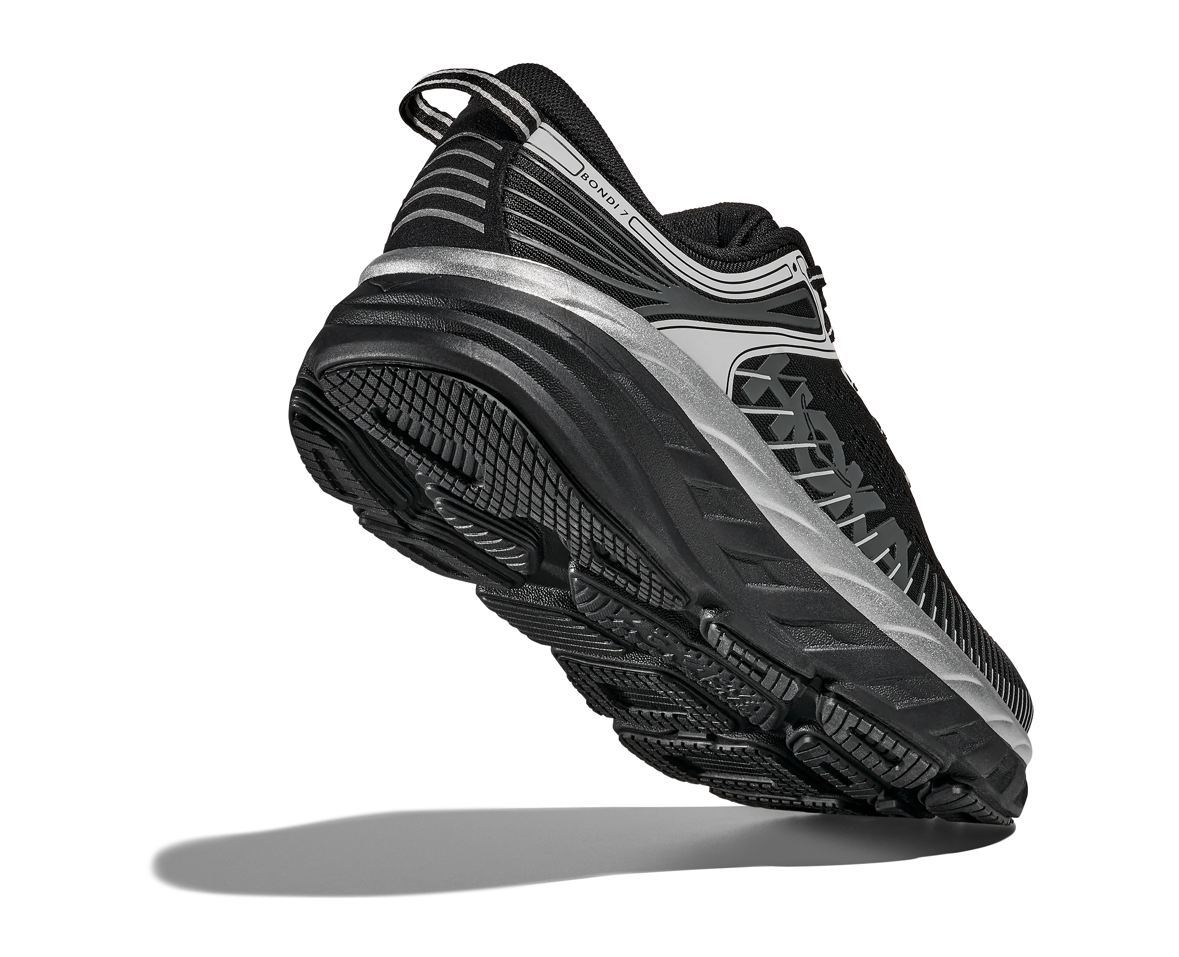 HOKA Bondi 7 stealth Black / Stardust 1110518-BKSTR - Image 2