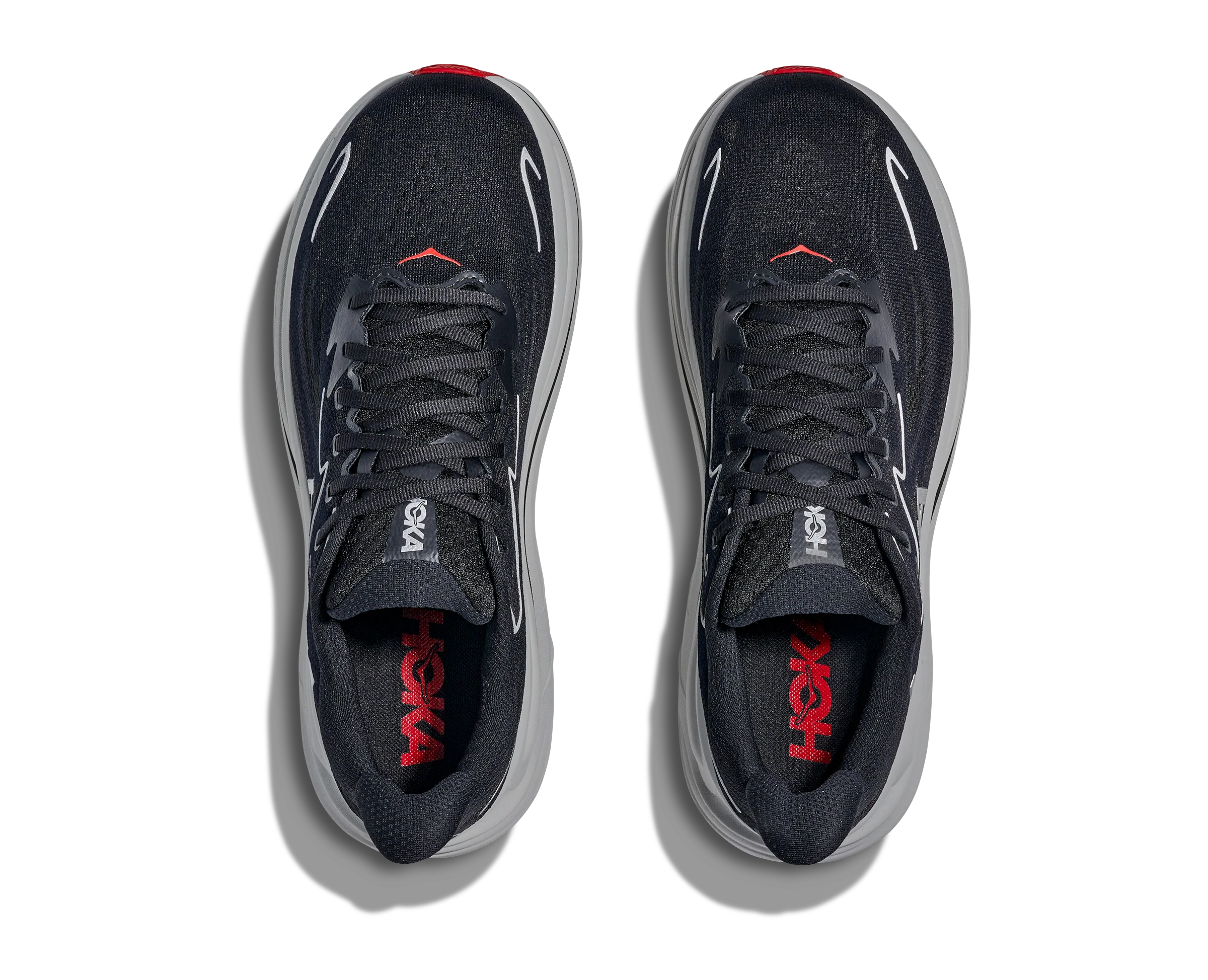 HOKA Clifton 10 black / silver 1162030-BKSV - Image 8