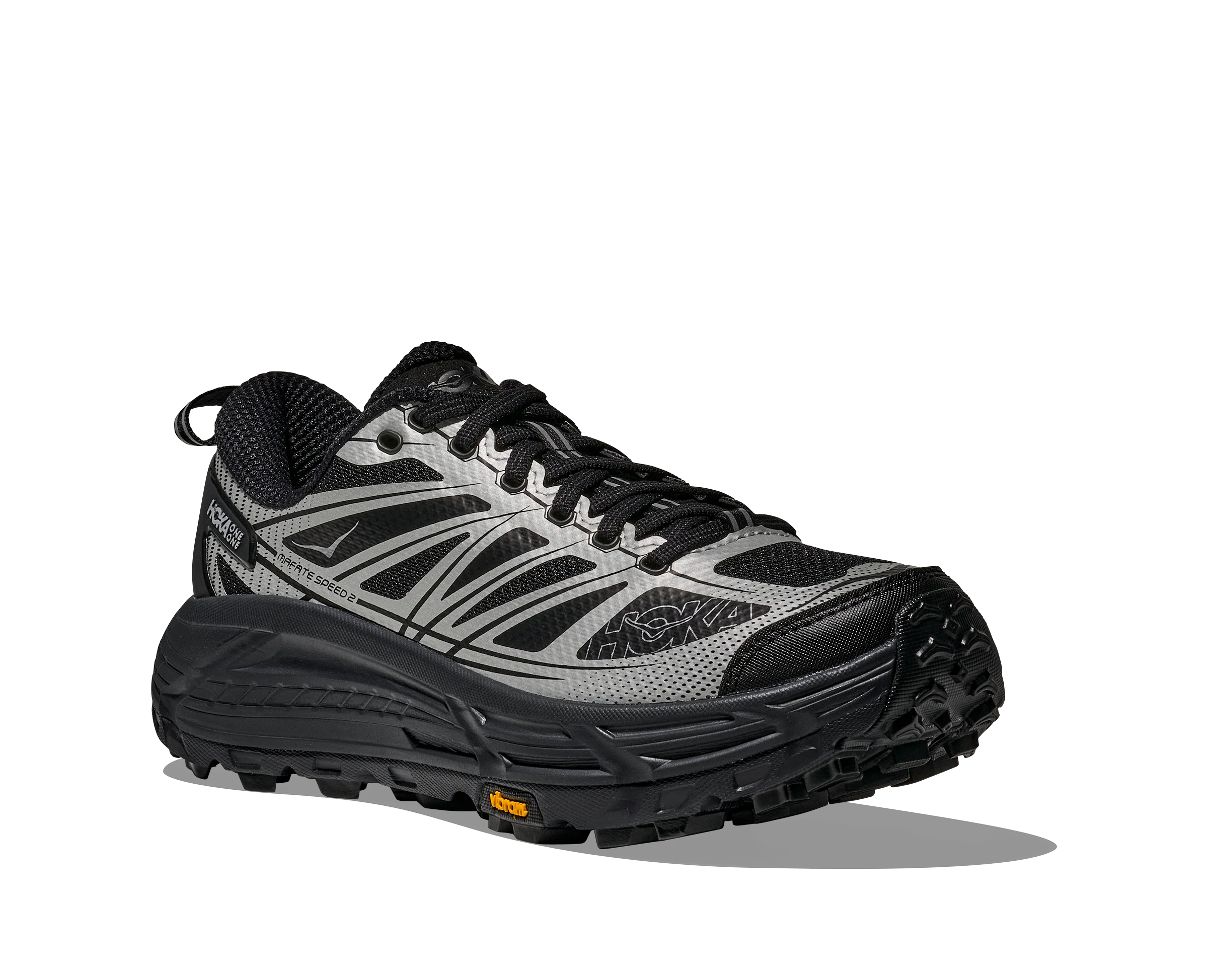 HOKA Mafate Speed 2 black / silver 1126851-BKSV - Image 2
