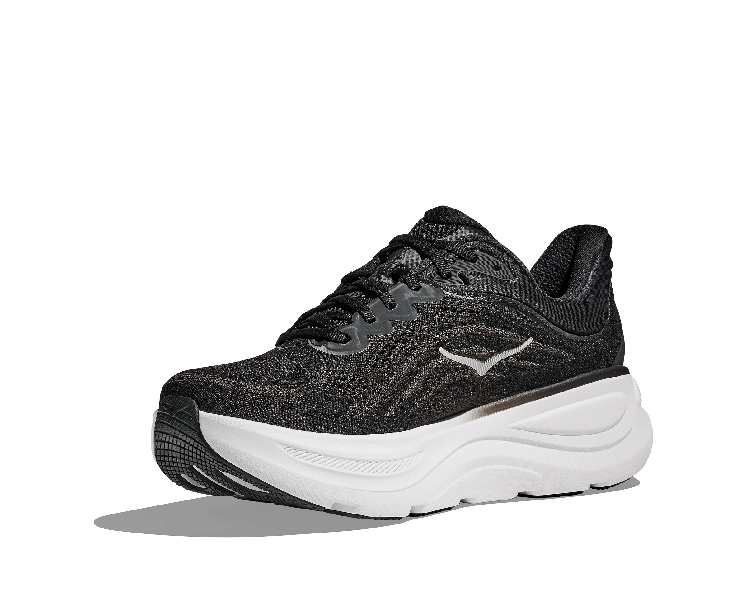 HOKA Men's BONDI 9 Black/Vermillion 1162011-bkvr - Image 8