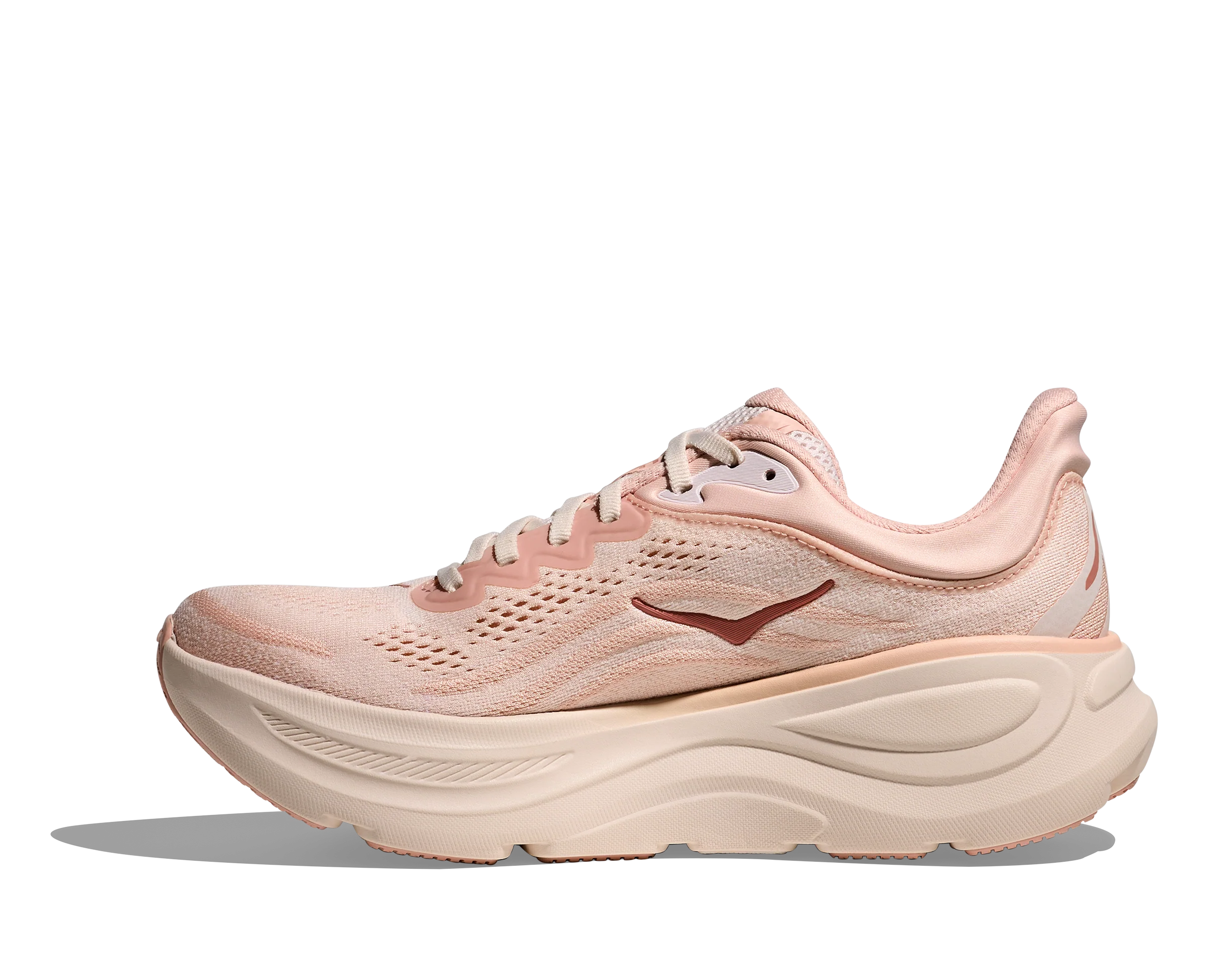 HOKA Women's BONDI 9 ROSE LATTE / ROSE CREAM 1162012-RLTT - Image 7