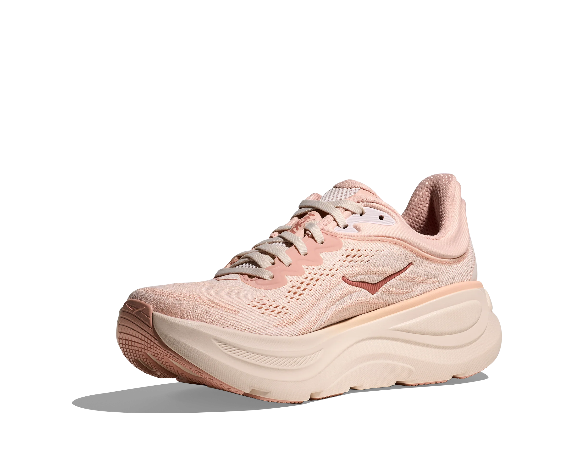 HOKA Women's BONDI 9 ROSE LATTE / ROSE CREAM 1162012-RLTT - Image 9