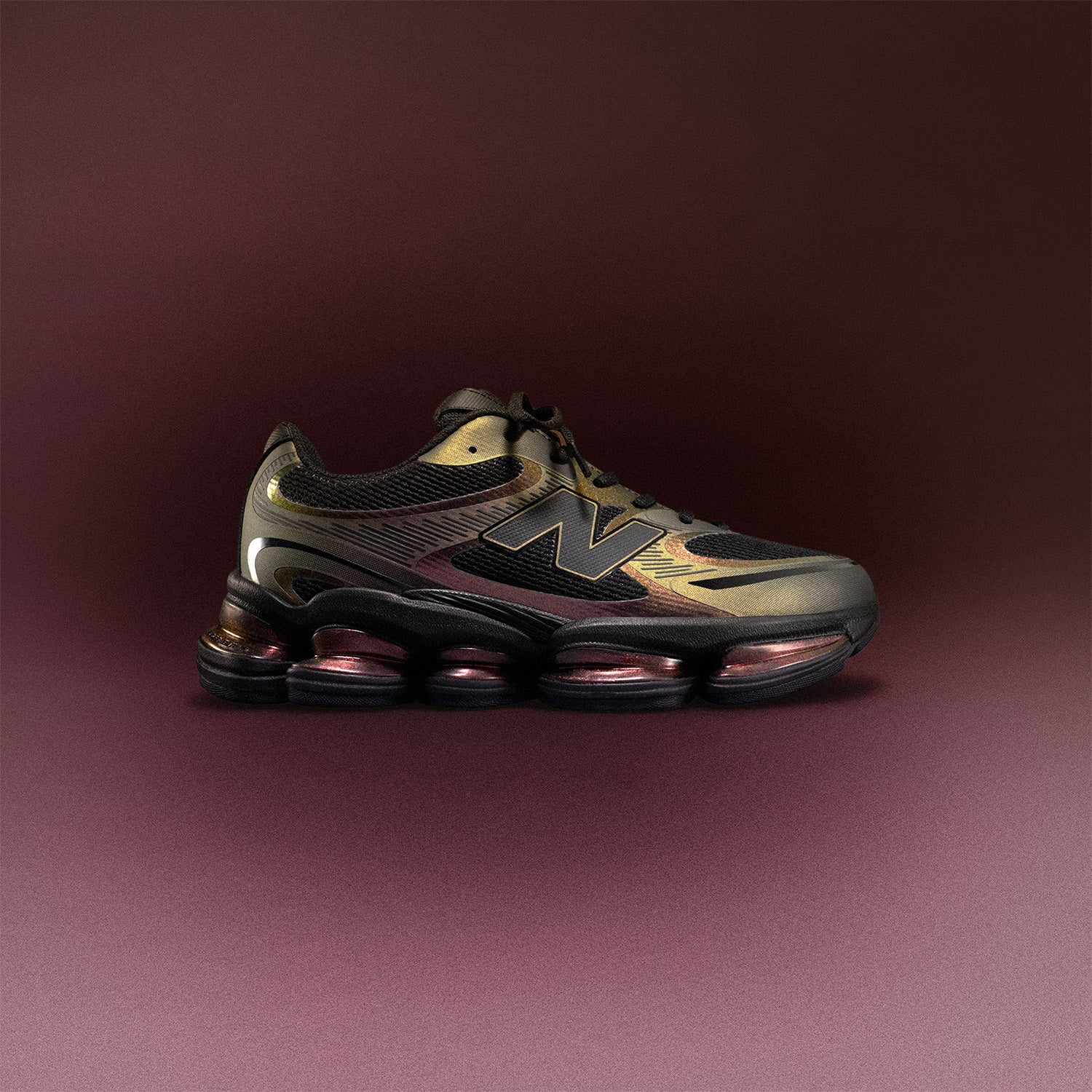 NEW BALANCE ABZORB 2000 Iridescent with Black U2000PPB - Image 5