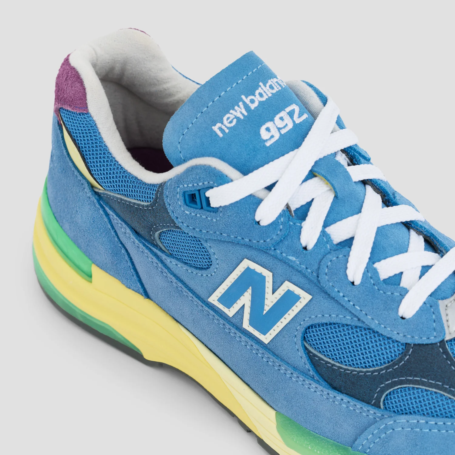 New Balance U9929NF MiUSA Sea Stone Green Apple Style: U9929NF - Image 6