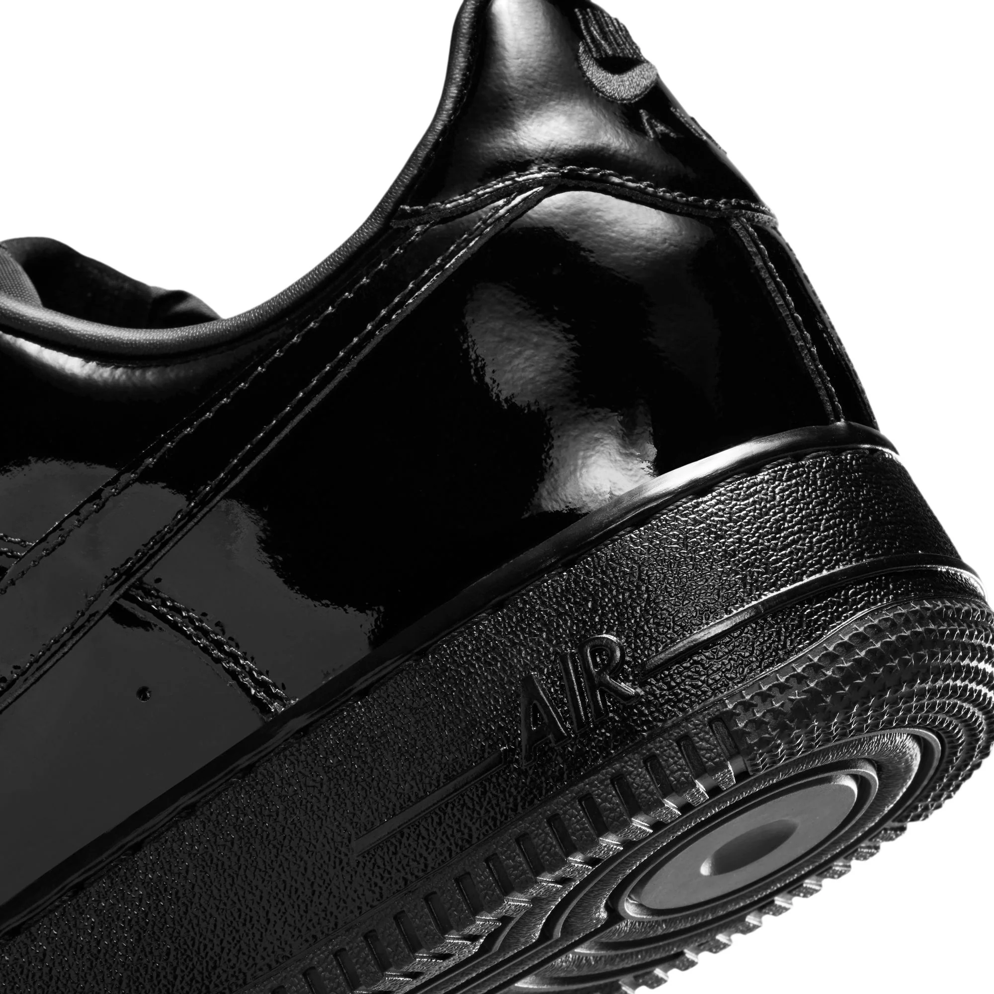 Nike Air Force 1 '07 Premium "Patent Leather" Color: BLACK/BLACK-BLACK Style: IV2857-010 - Image 9