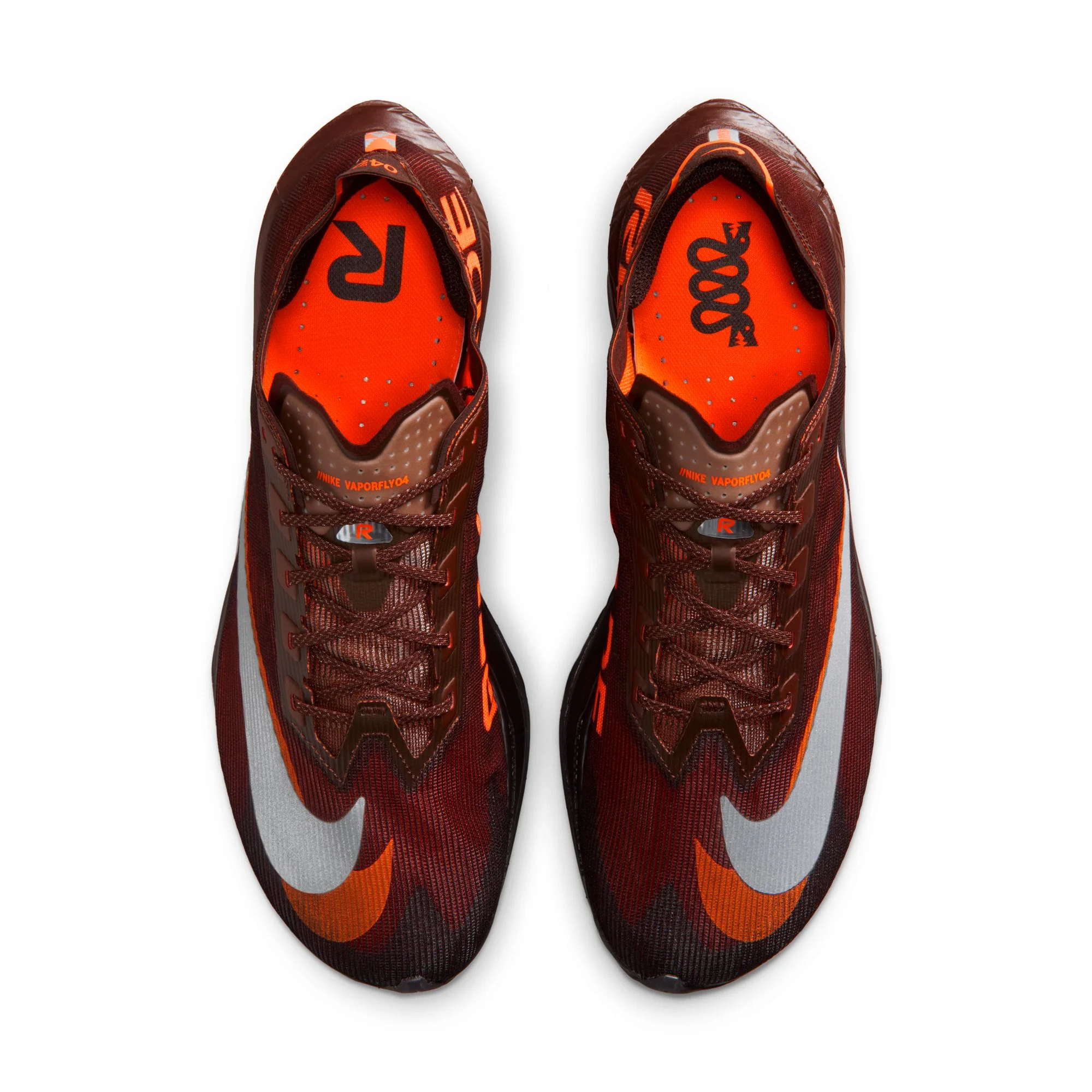 Nike Vaporfly 4 x Renegade Color: BROWN BASALT/HYPER CRIMSON Style: IQ7313-200 - Image 10