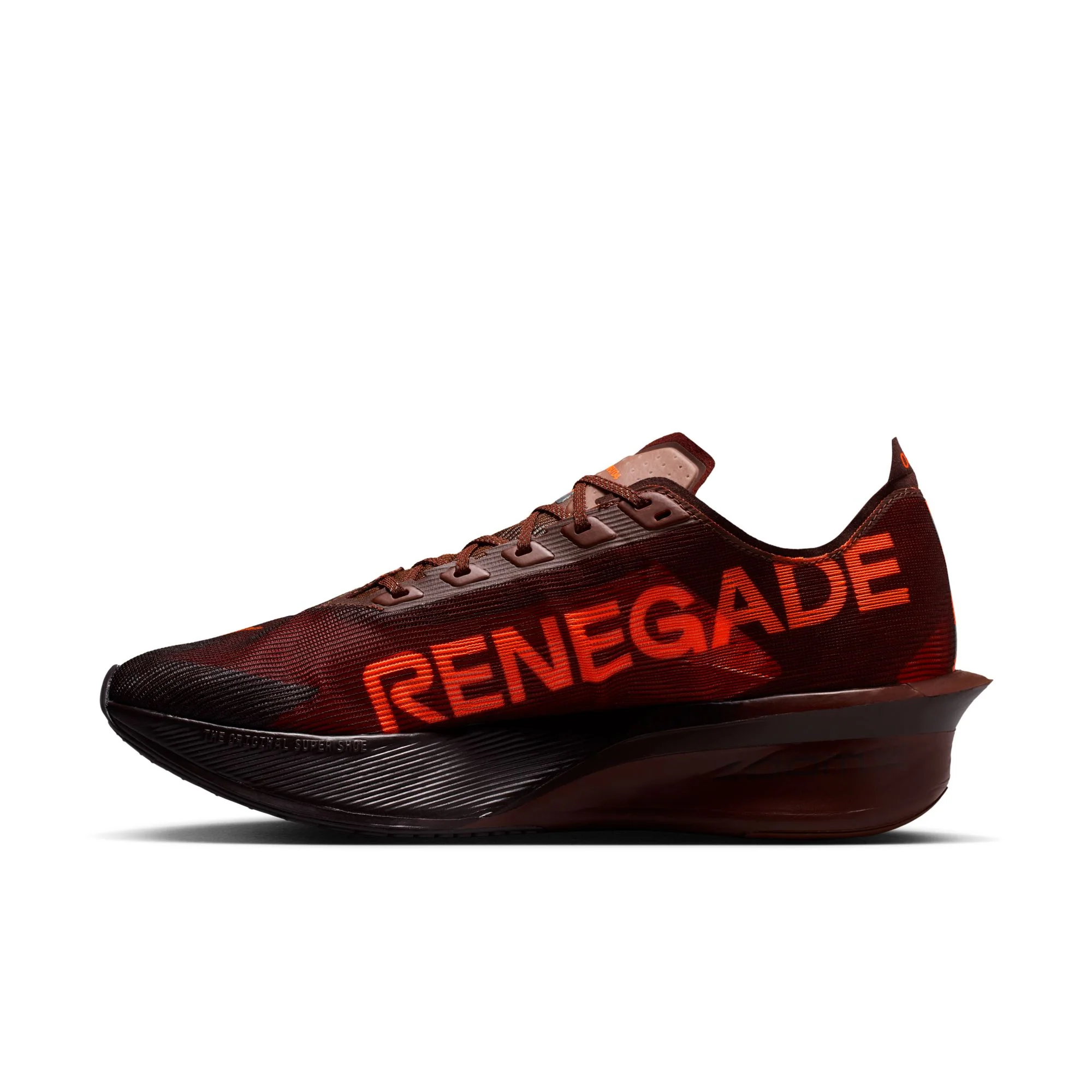 Nike Vaporfly 4 x Renegade Color: BROWN BASALT/HYPER CRIMSON Style: IQ7313-200 - Image 13