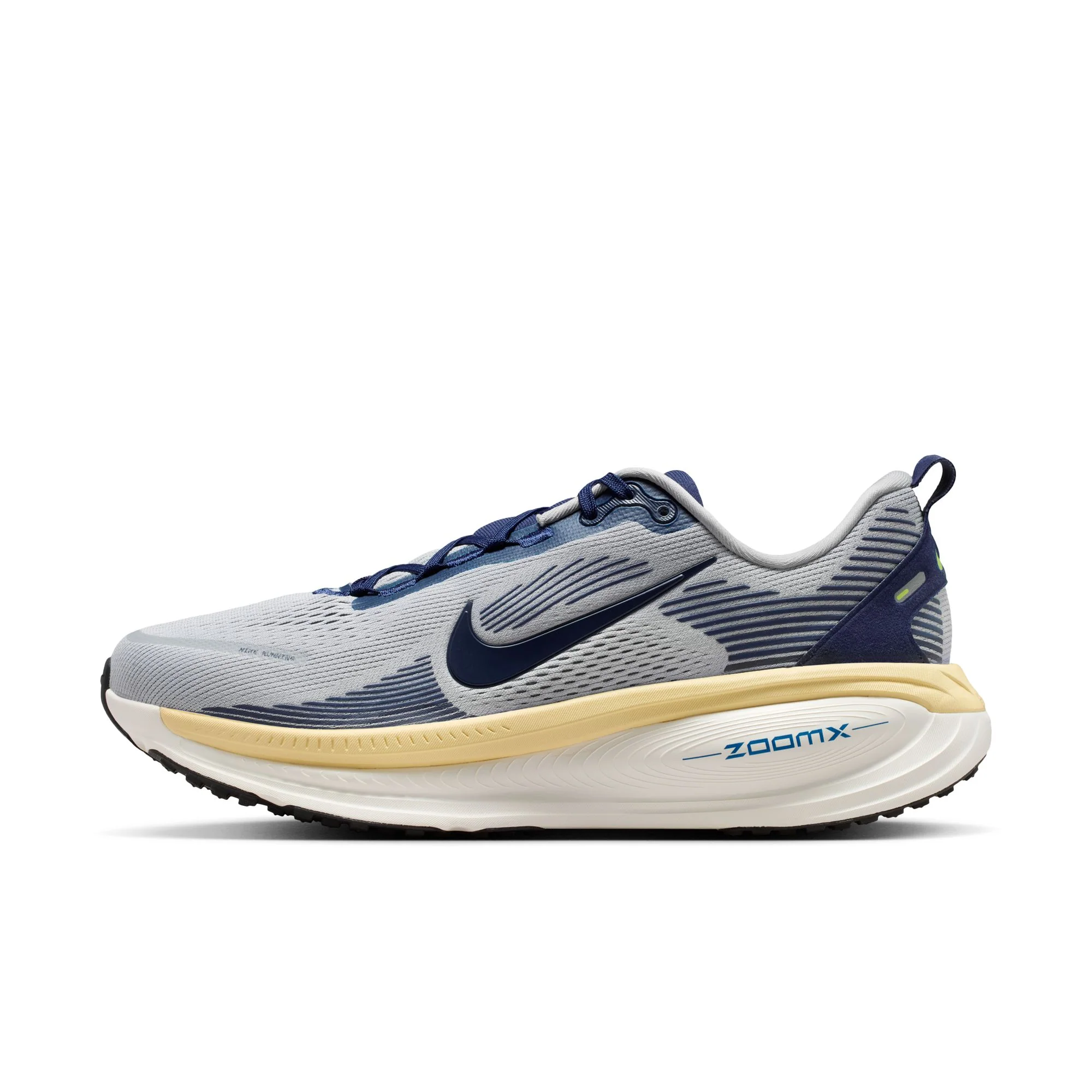 Nike Vomero 18 Color: WOLF GREY/MIDNIGHT NAVY-PEWTER-SAIL Style: IR1812-012 - Image 10