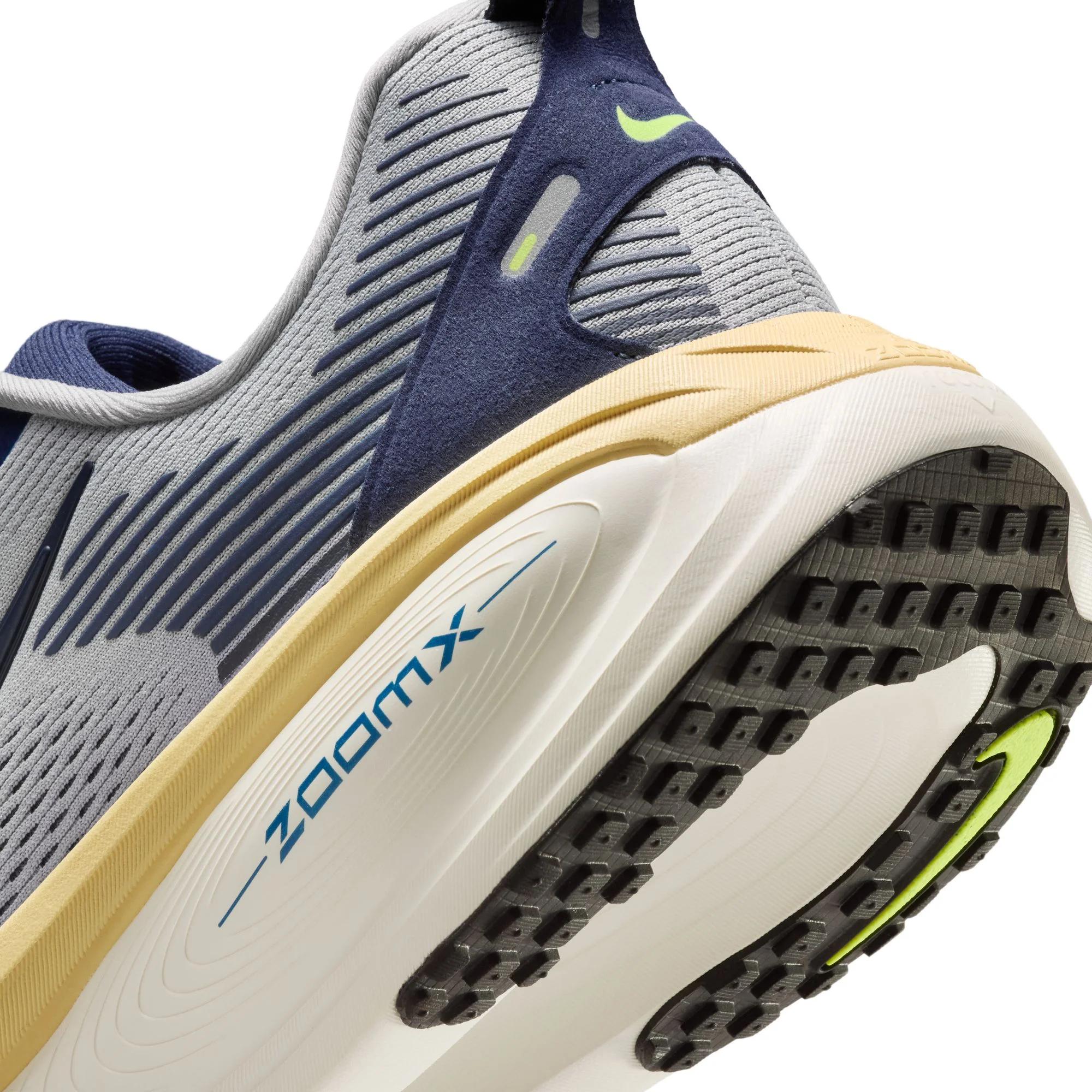 Nike Vomero 18 Color: WOLF GREY/MIDNIGHT NAVY-PEWTER-SAIL Style: IR1812-012 - Image 6