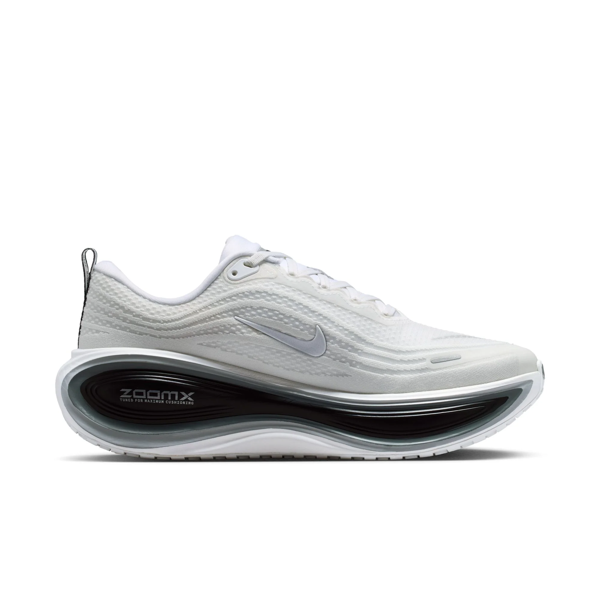 Nike Vomero Plus Color: WHITE/METALLIC SILVER-BLACK-COOL GREY Style: II7181-102 - Image 4
