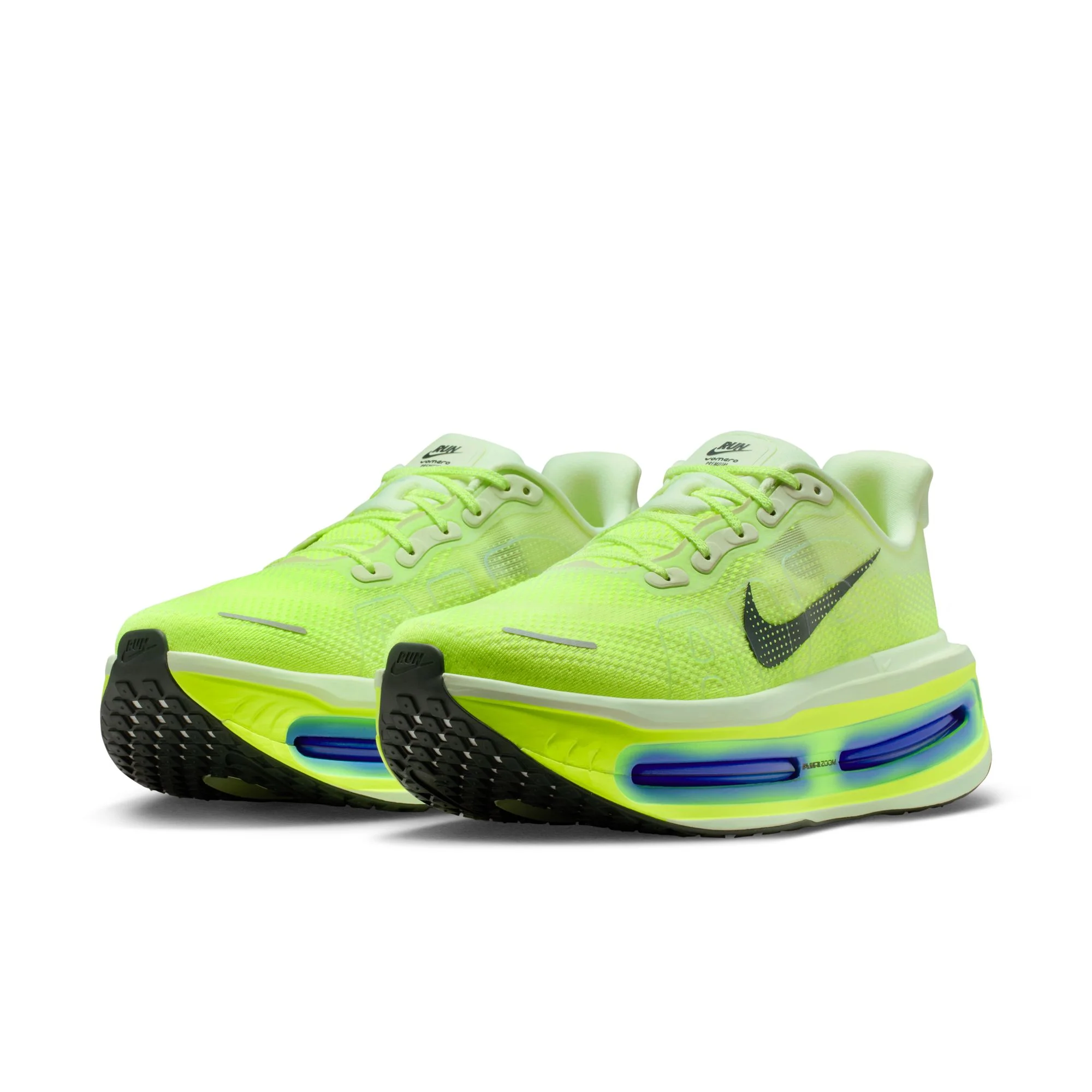 Nike Vomero Premium Color: VOLT TINT/BLACK SPRUCE-SAPPHIRE-VOLT Style: HQ2050-702 - Image 2