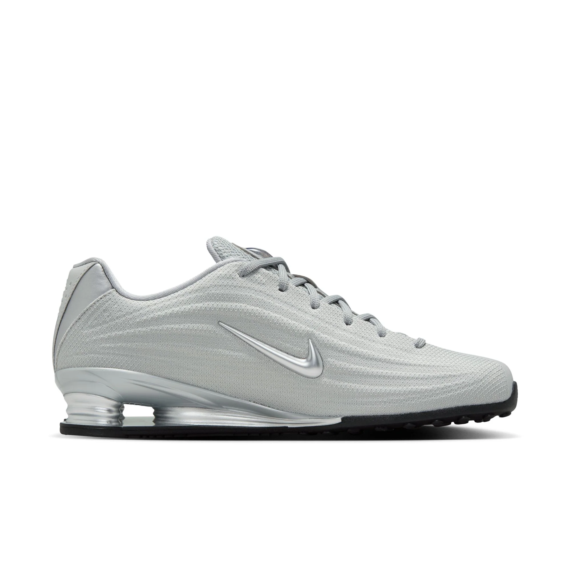 NIKE Women's SHOX Z SILVER/SILVER BLACK HQ7540-001 - Image 3