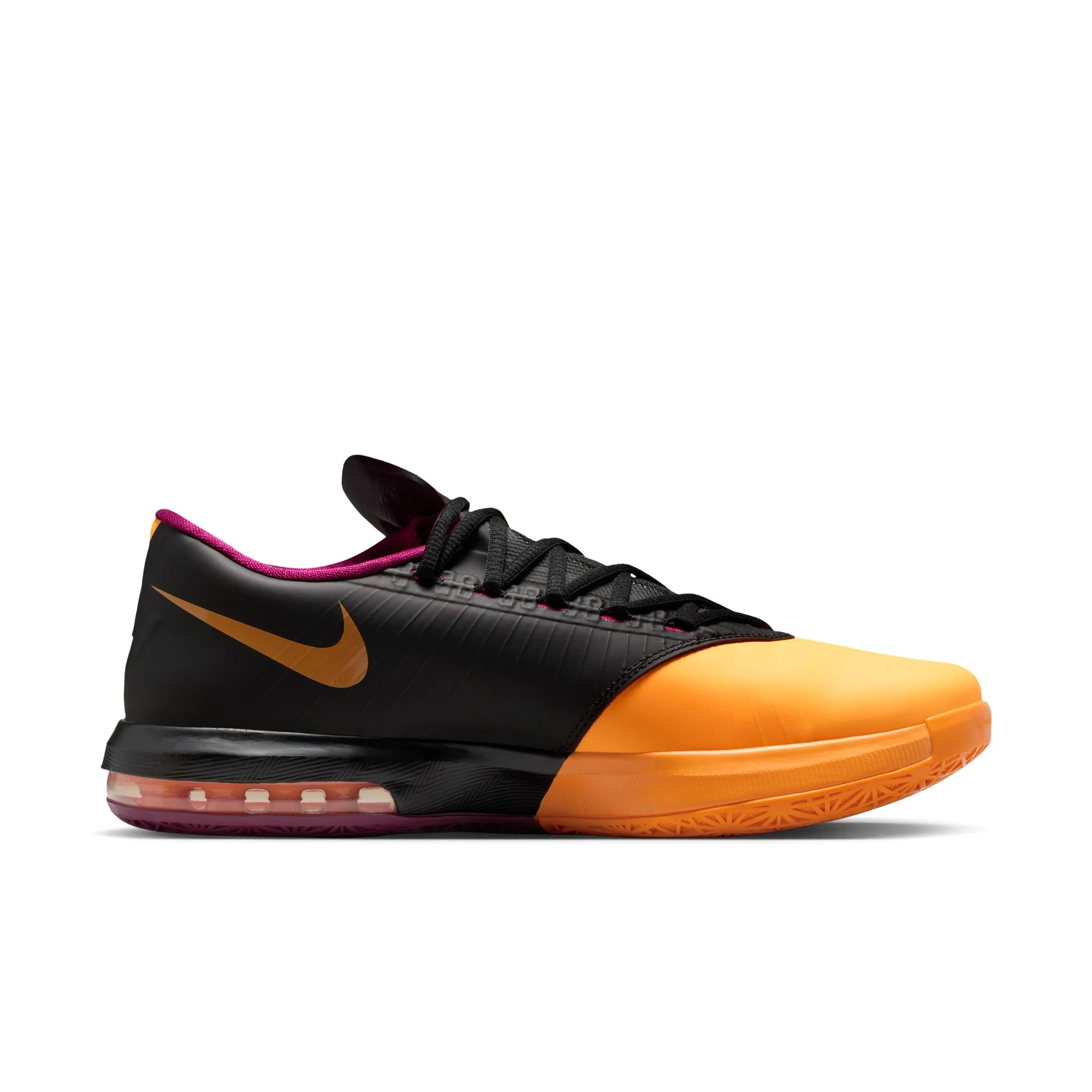 Nike Zoom KD 6 Men's Shoes Color: Laser Orange/raspberry Red-black Style: IB6903-800 - Image 3