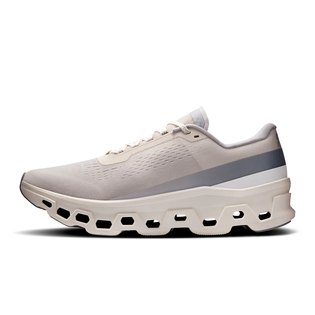 ON Cloudmonster 1 Mens Pearl | Ivory 3MF30742143 - Image 5