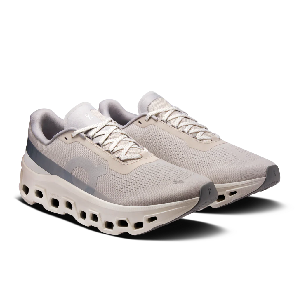 ON Cloudmonster 1 Mens Pearl | Ivory 3MF30742143 - Image 7