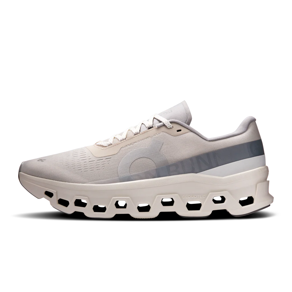 ON Cloudmonster 1 Mens Pearl | Ivory 3MF30742143 - Image 8