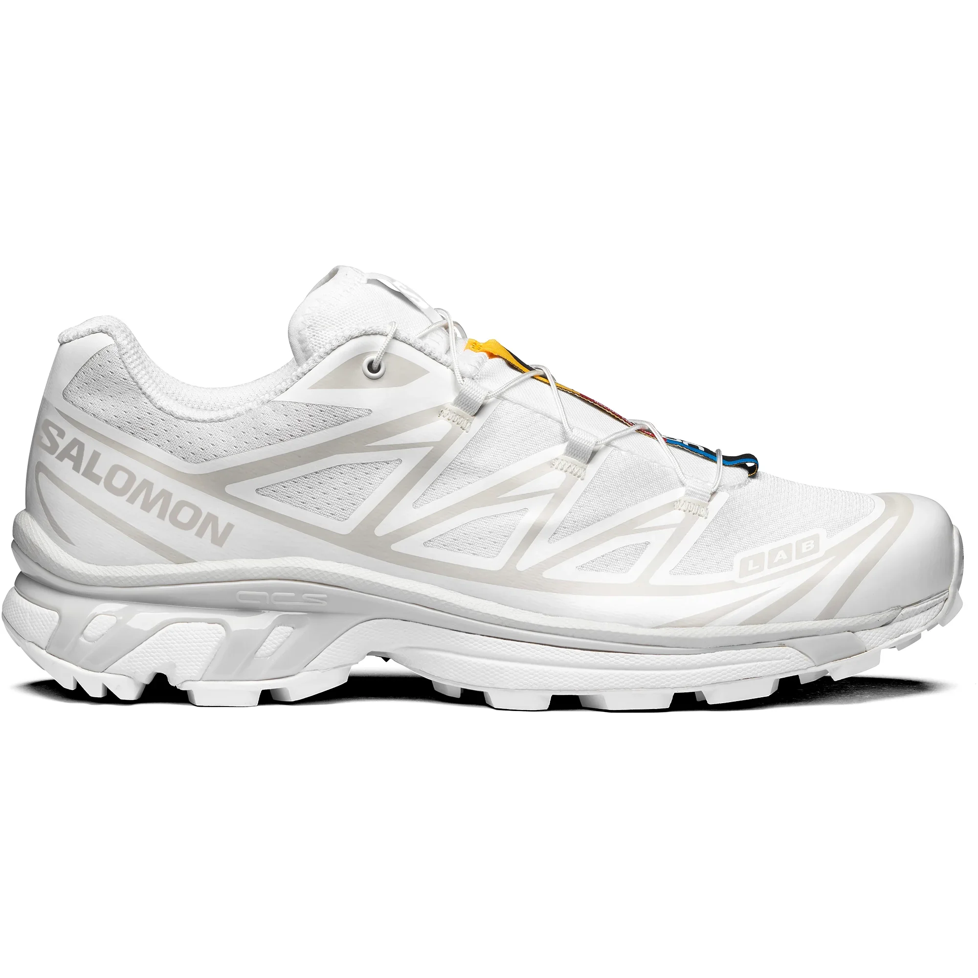 SALOMON XT-6 WHITE/WHITE/LUNAR ROCK L41252900 - Image 6