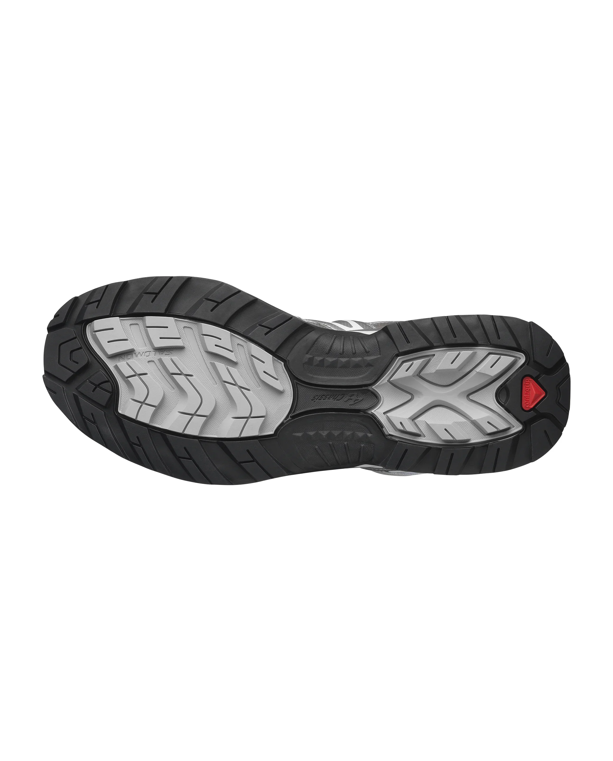 Salomon XT-QUEST Mens Shoes Color: Lunar Rock / Ftw Silver / Bright Chartreuse Style: L49147500 - Image 4