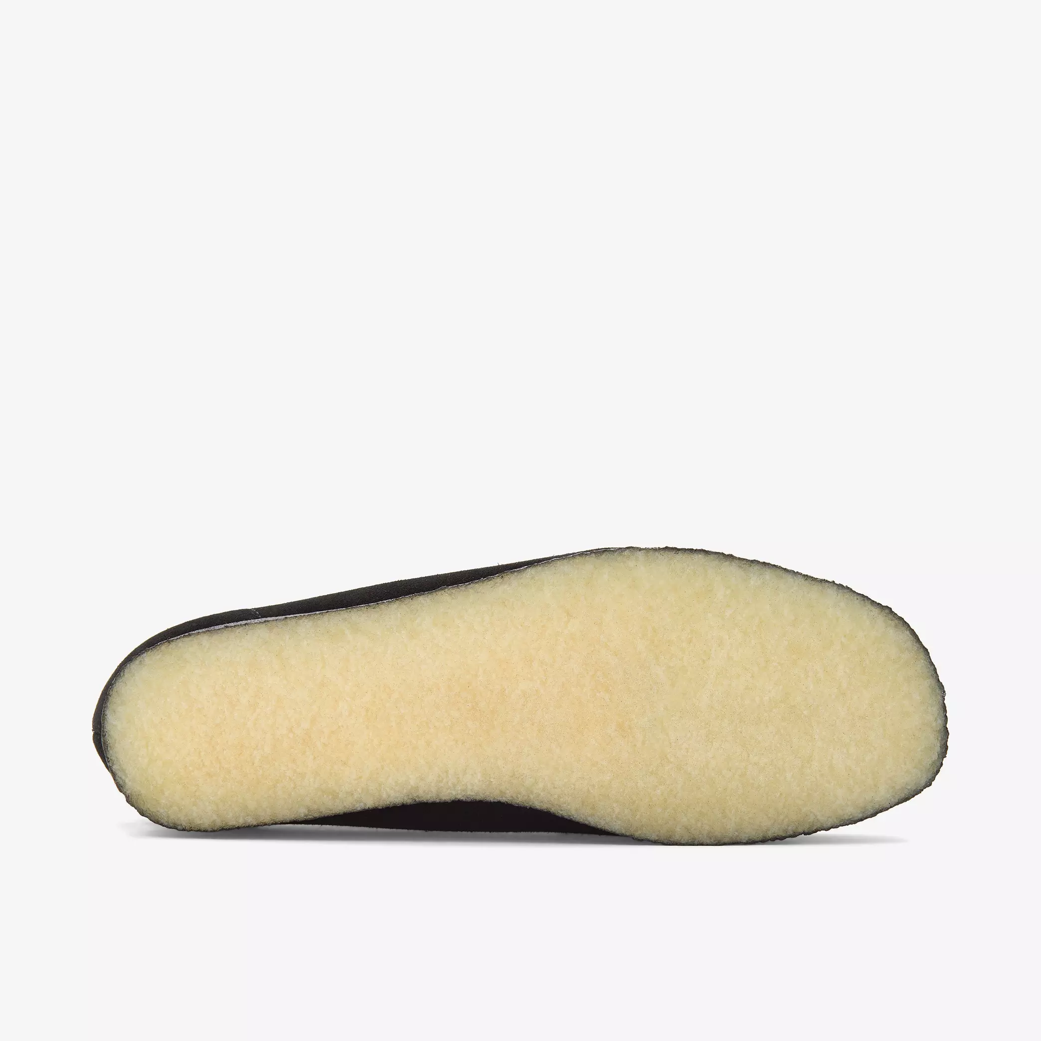 Clarks Wallabee Mens Shoes Color: Black Suede Style: 26155519 - Image 2