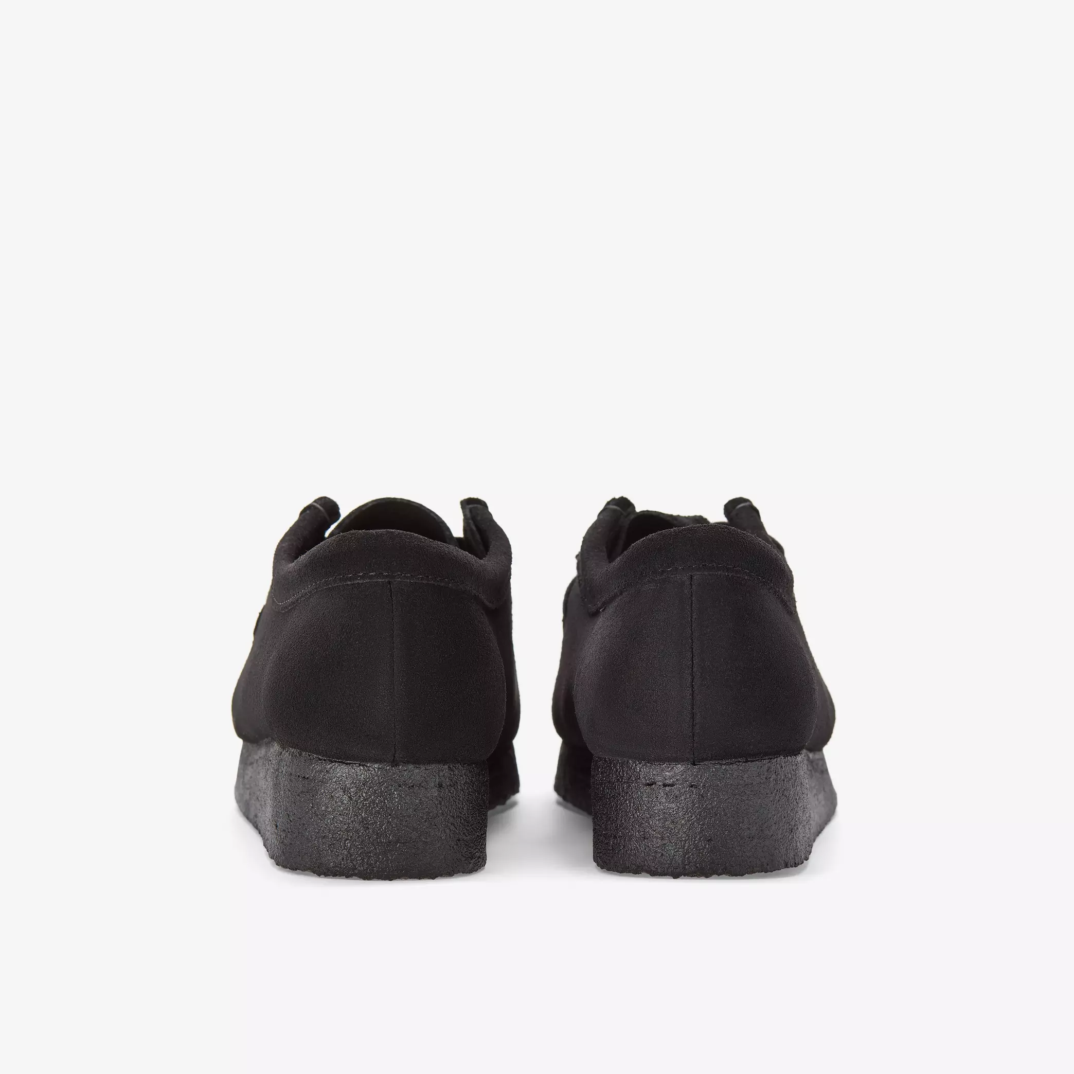 Clarks Wallabee Mens Shoes Color: Black Suede Style: 26155519 - Image 6