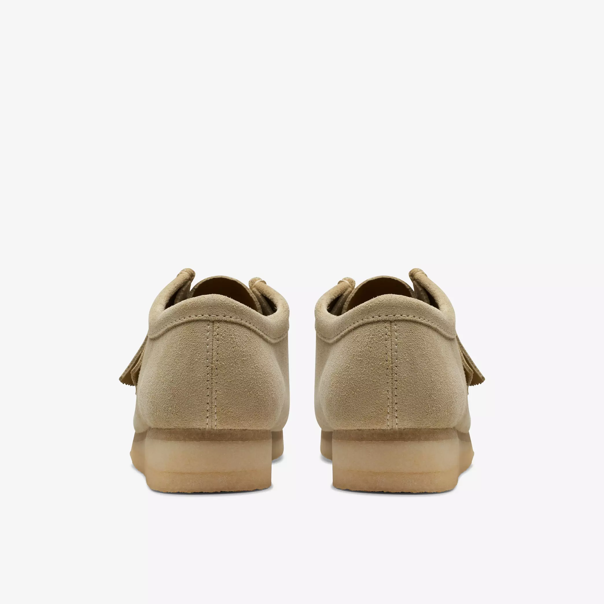 Clarks Wallabee Mens Shoes Color: Maple Suede Style: 26155545 - Image 8